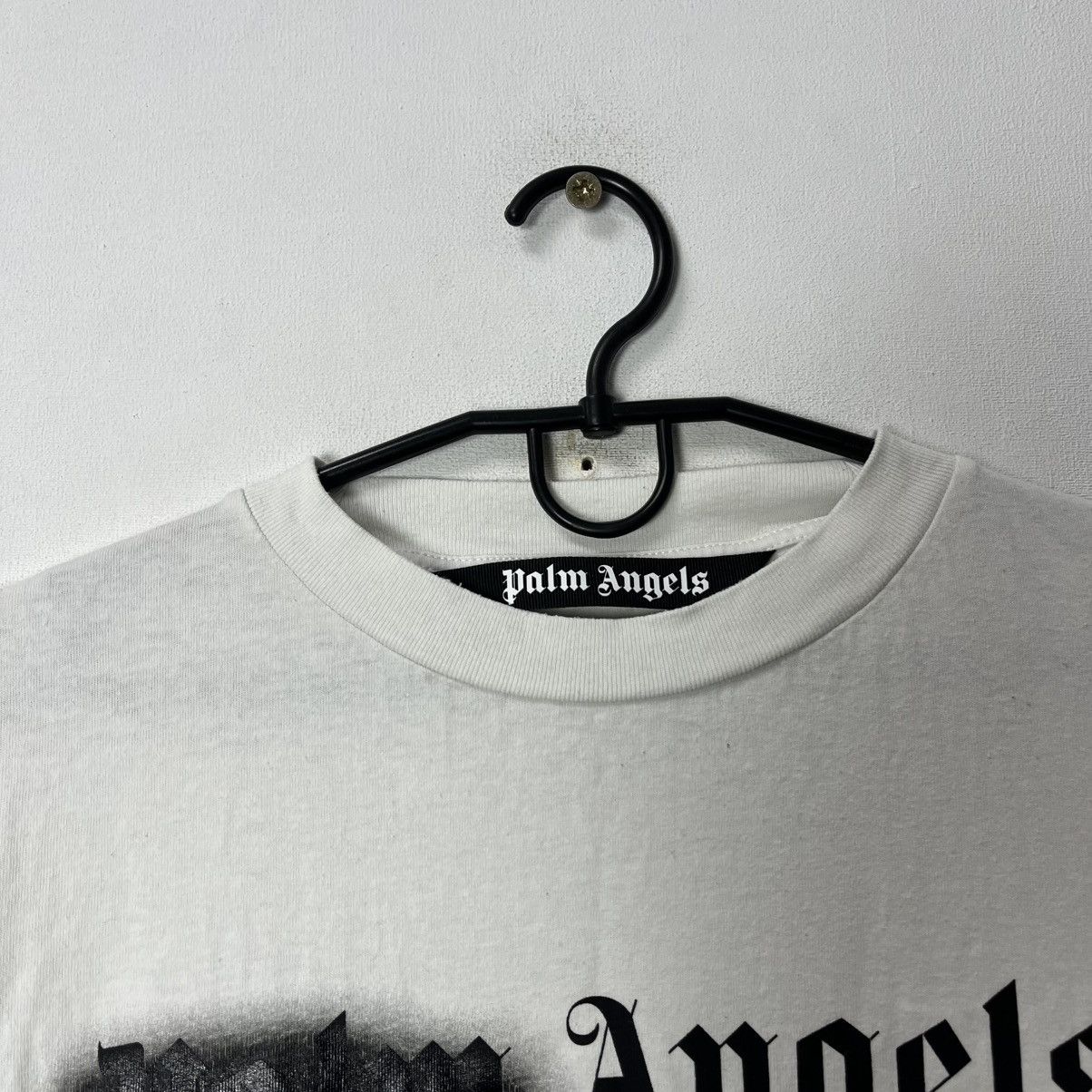 Palm Angels Palm Angels T-Shirt Big Logo White Size US XL / EU 56 / 4 - 4 Thumbnail