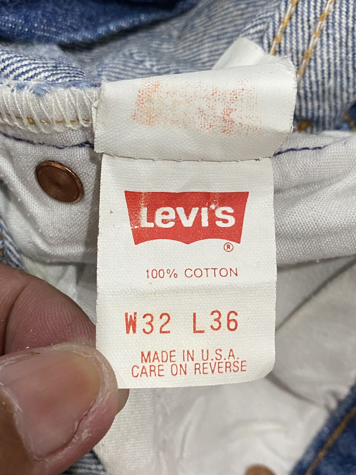 Levi's × Levi's Made & Crafted × Levi's Vintage Clothing Vintage Levi’s Cutoff 501xx Blue Jeans W31” Size US 31 - 17 Thumbnail