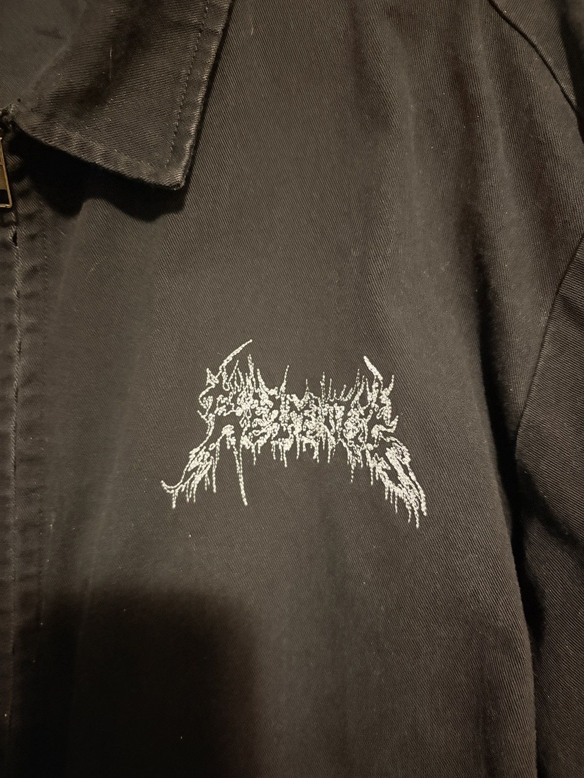 Revenge Revenge Skull Embroidery Jacket Size US XL / EU 56 / 4 - 2 Thumbnail