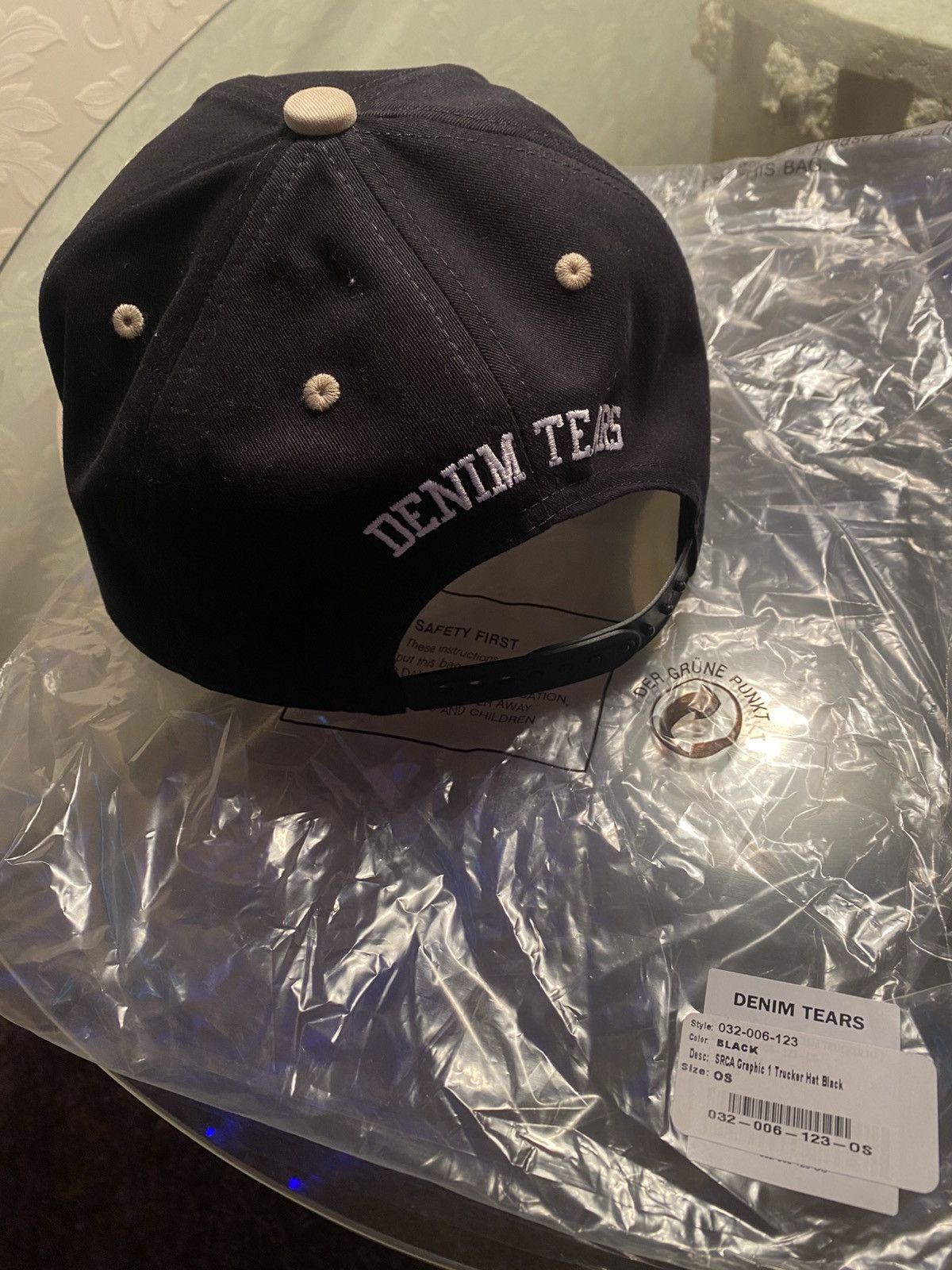 DENIM TEARS Authentic Denim Tears Hat – Unworn Size ONE SIZE - 2 Thumbnail