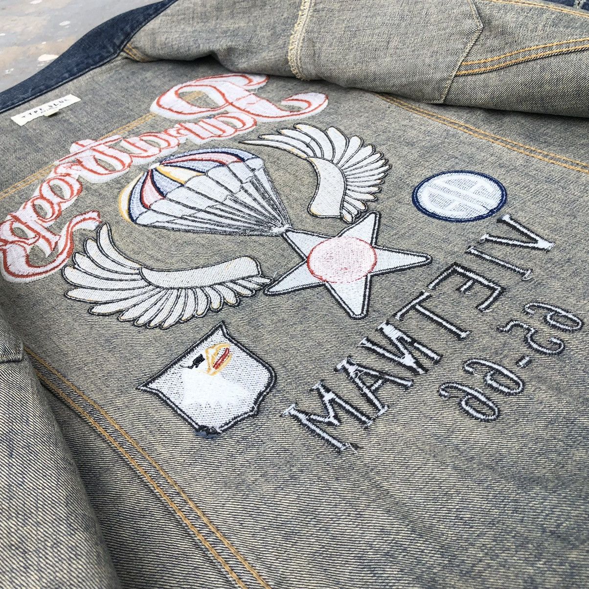 Avirex AVIREX Type Blue Denim Souvenir Jacket Size US L / EU 52-54 / 3 - 16 Thumbnail
