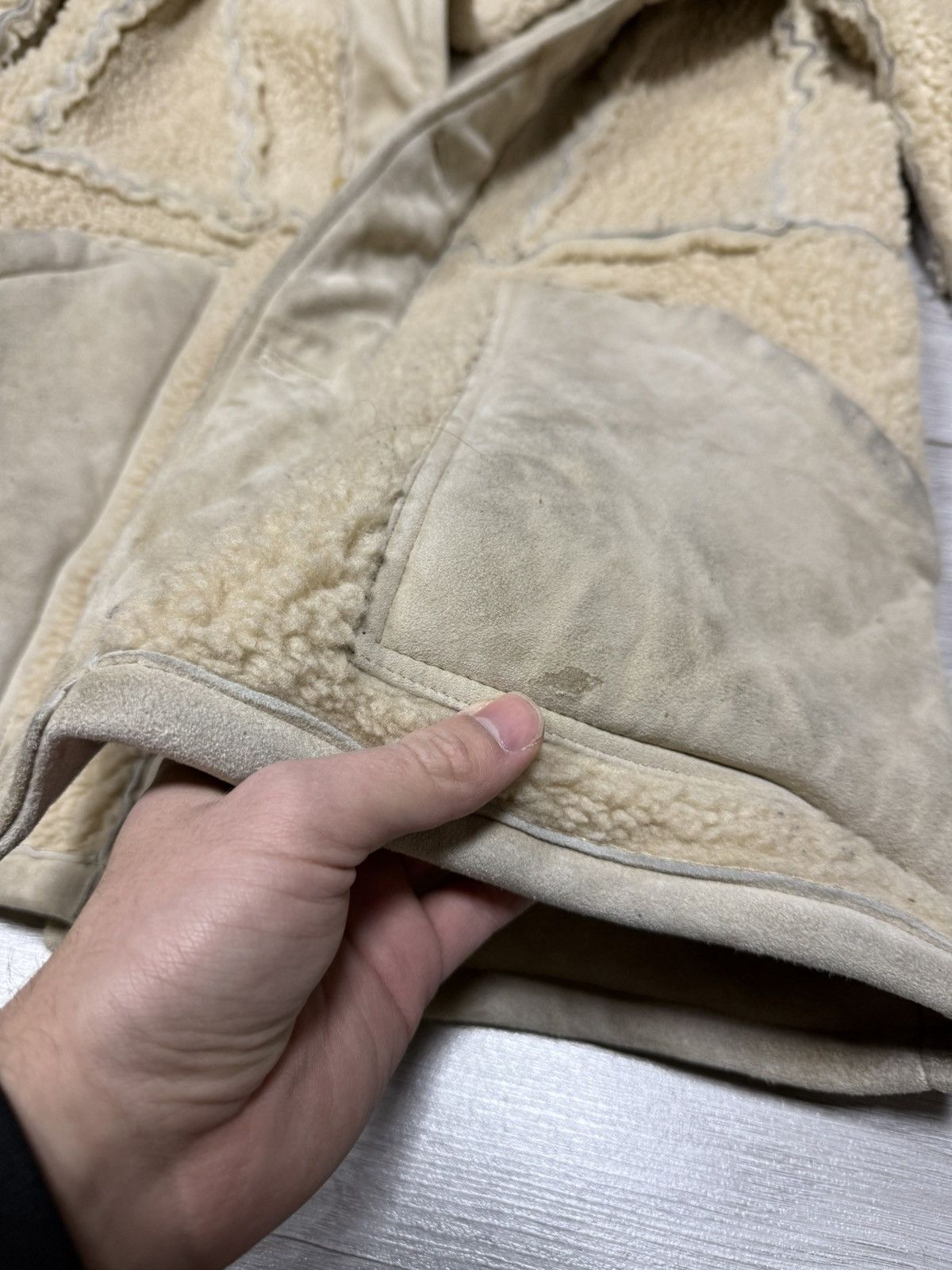 Maison Margiela Maison Margiela H&M reversed sheepskin leather coat jacket Size US S / EU 44-46 / 1 - 13 Thumbnail