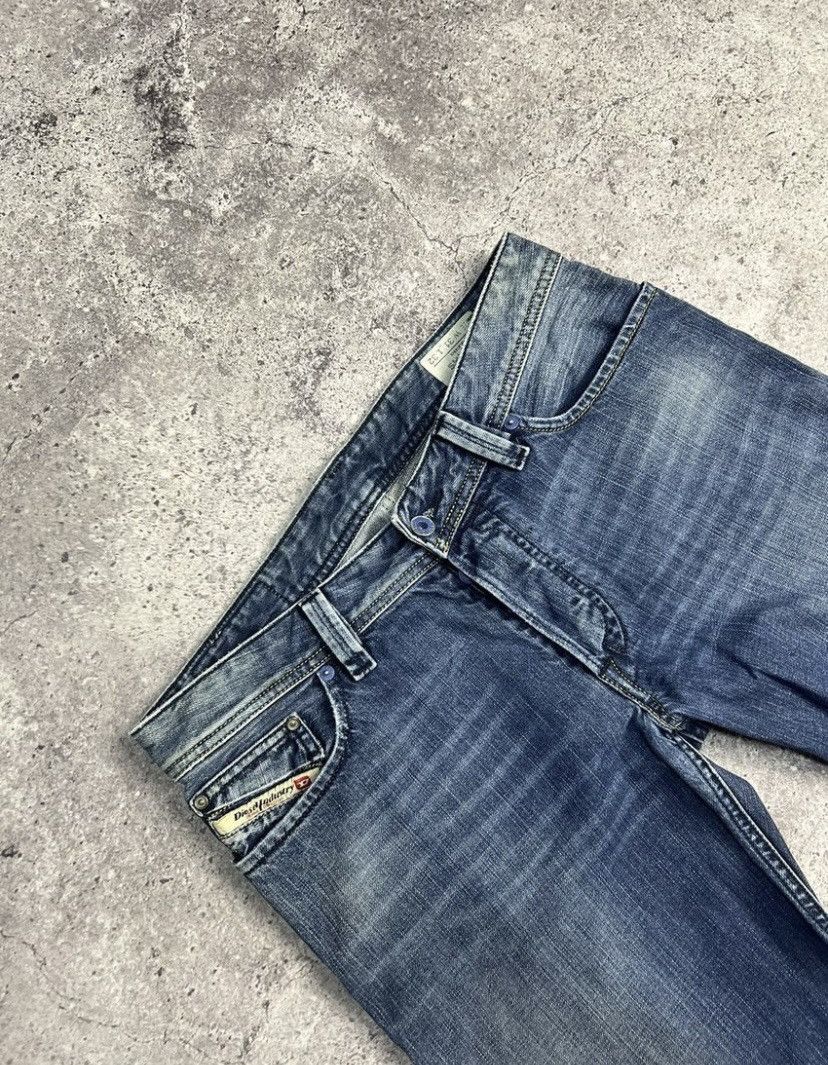 Diesel Vintage Y2K Faded Baggy Cargo Pants Watanabe Distressed Size US 31 - 4 Thumbnail