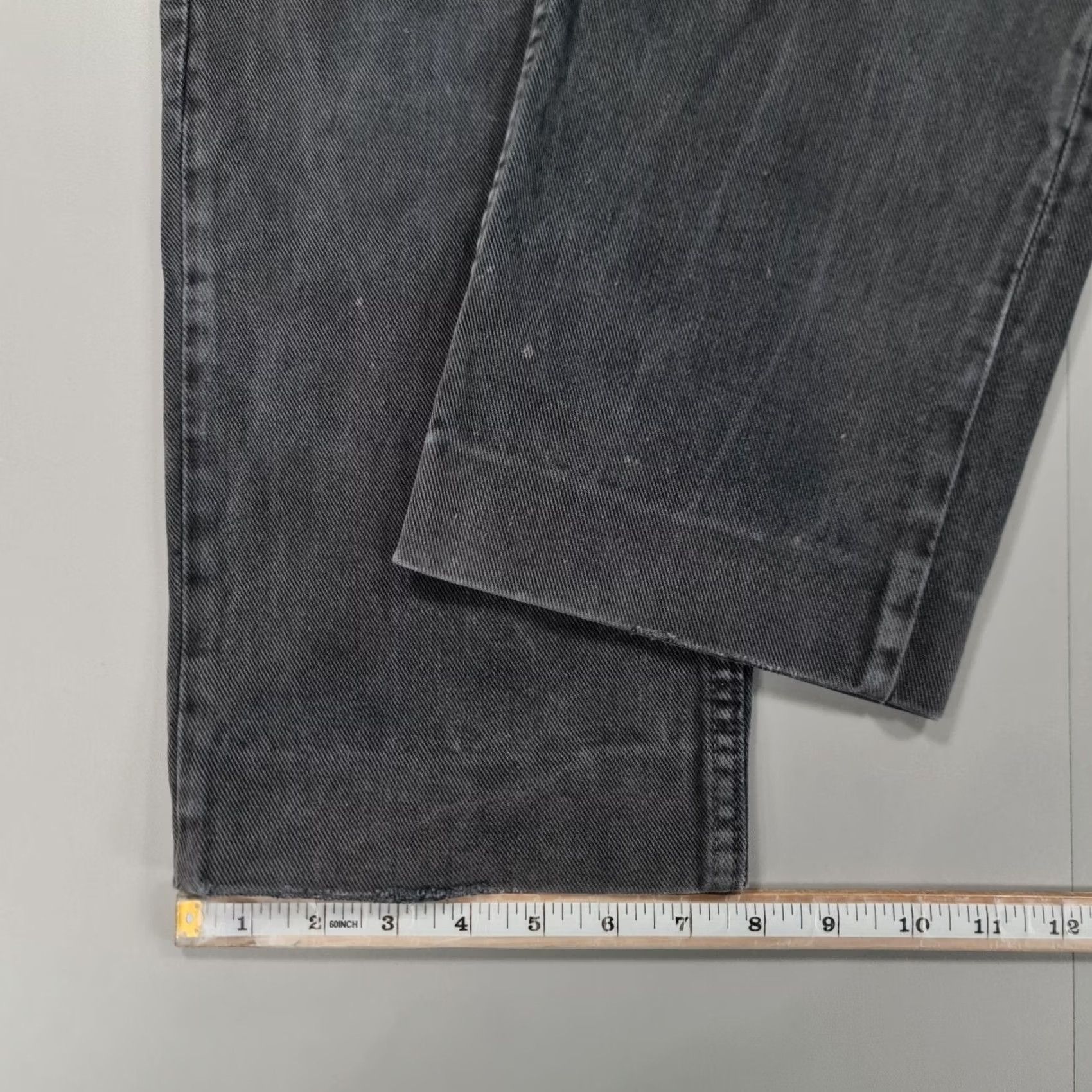 Levi's VINTAGE Levi's 501 Jeans Grey W30 L26 Regular Straight Button Fly Denim 90s Made in USA Mens Size US 30 / EU 46 - 6 Thumbnail
