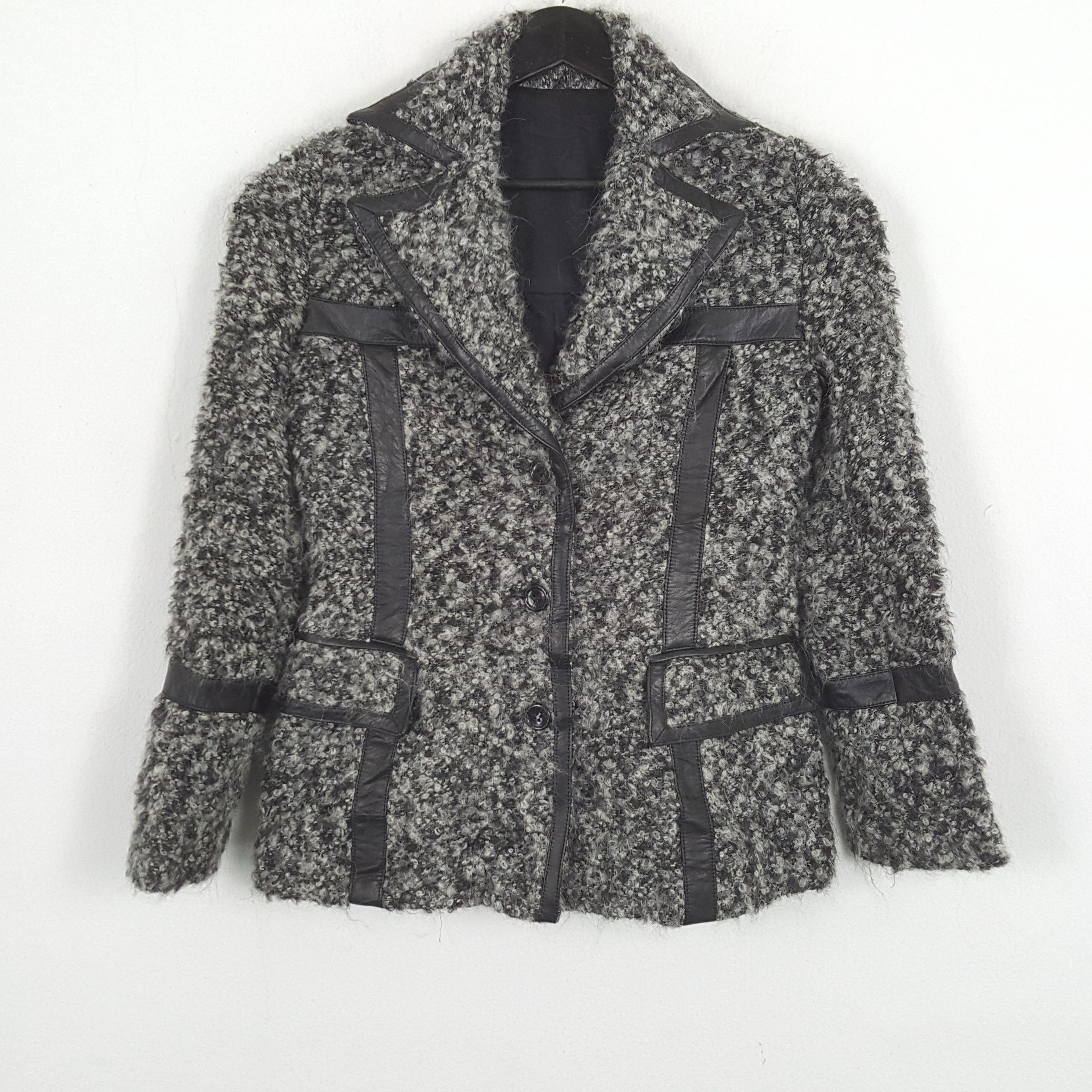 5351 POUR LES HOMMES × Vintage 5351 POUR LES FEMME Rare Fashion Design Style Blazer Size XS / US 0-2 / IT 36-38 - 1 Thumbnail