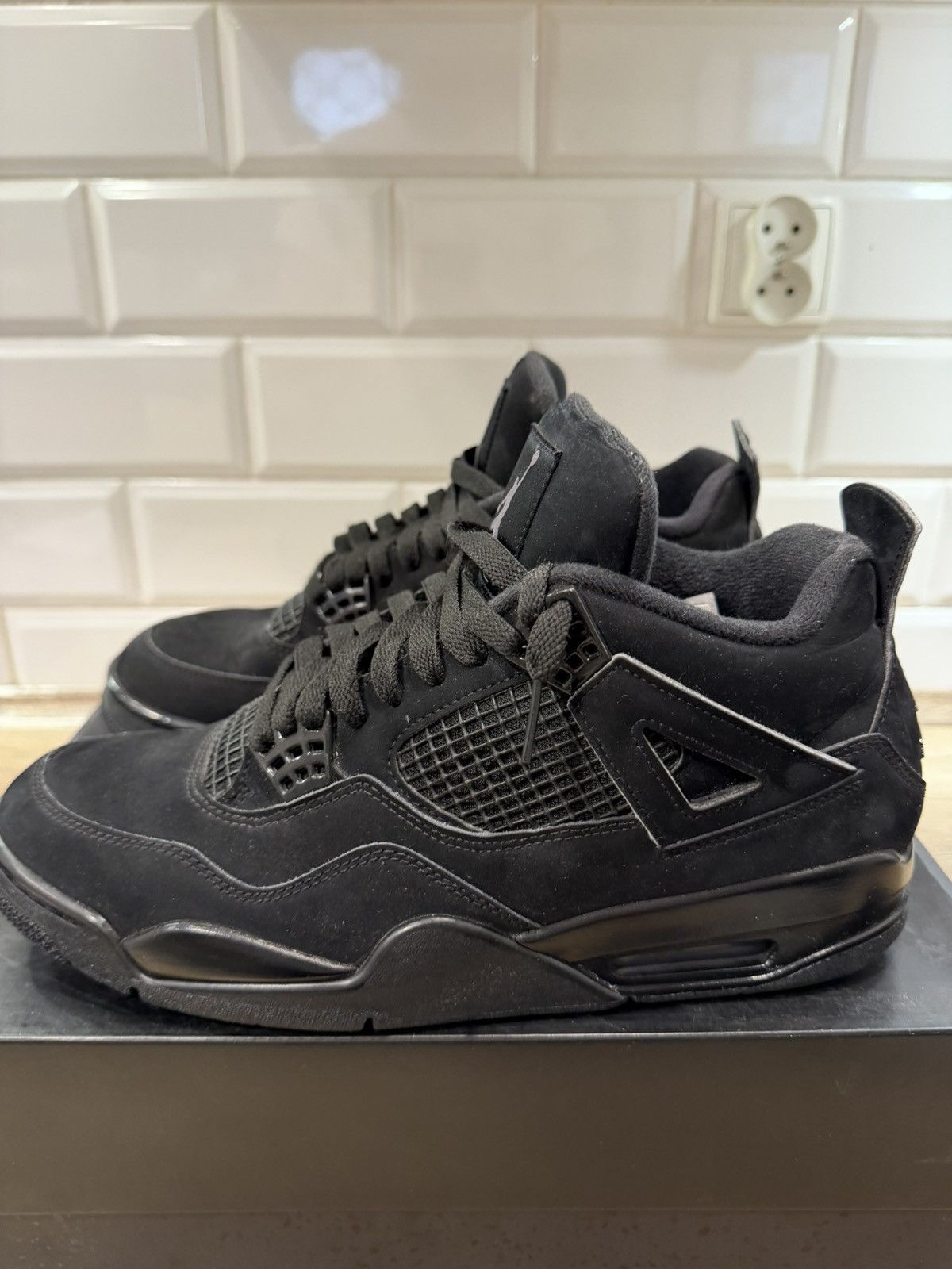 Jordan Brand Jordan 4 Black Cat 2020 Size US 11 / EU 44 - 1 Thumbnail