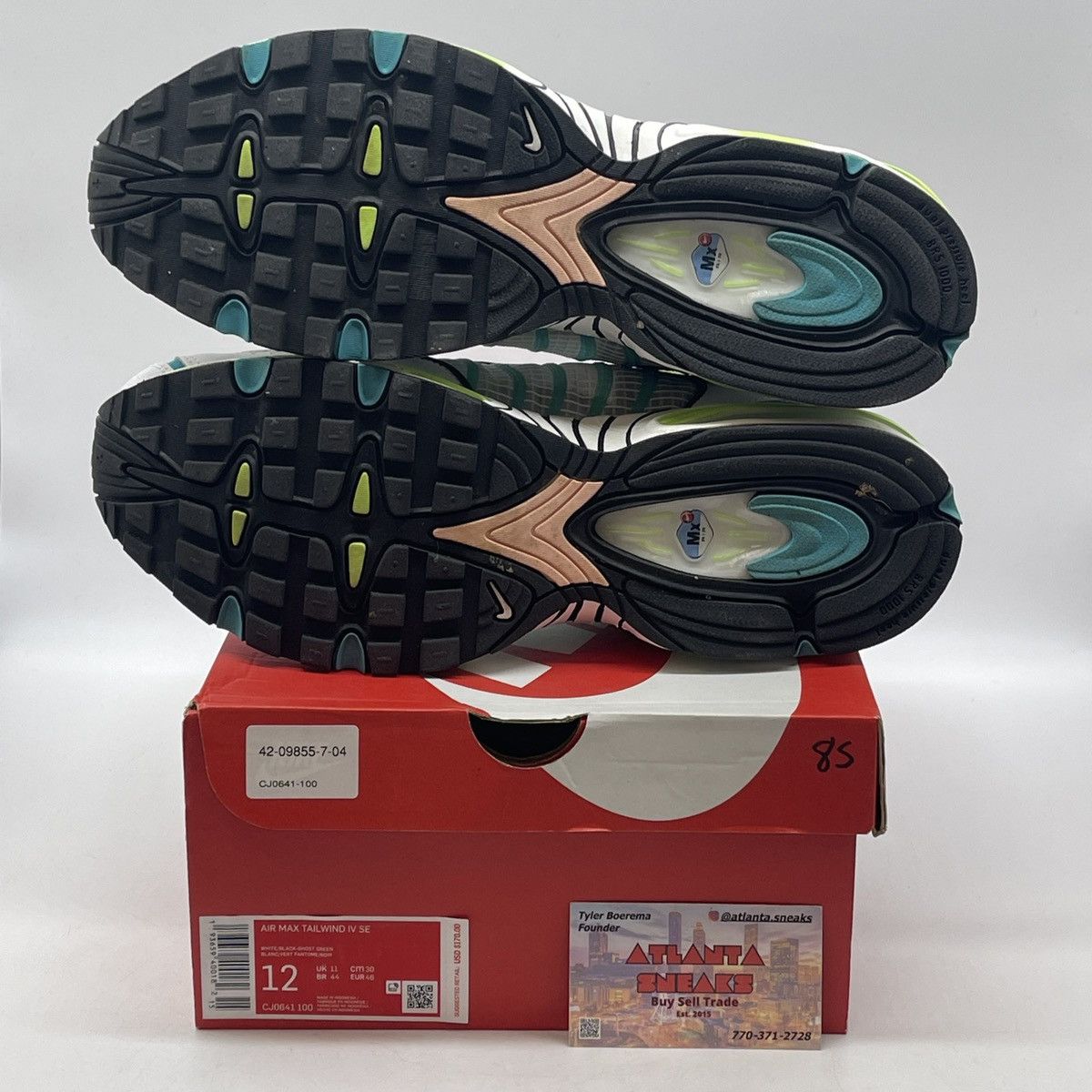 Nike Air max tailwind 4 transparent Size US 12 / EU 45 - 7 Thumbnail