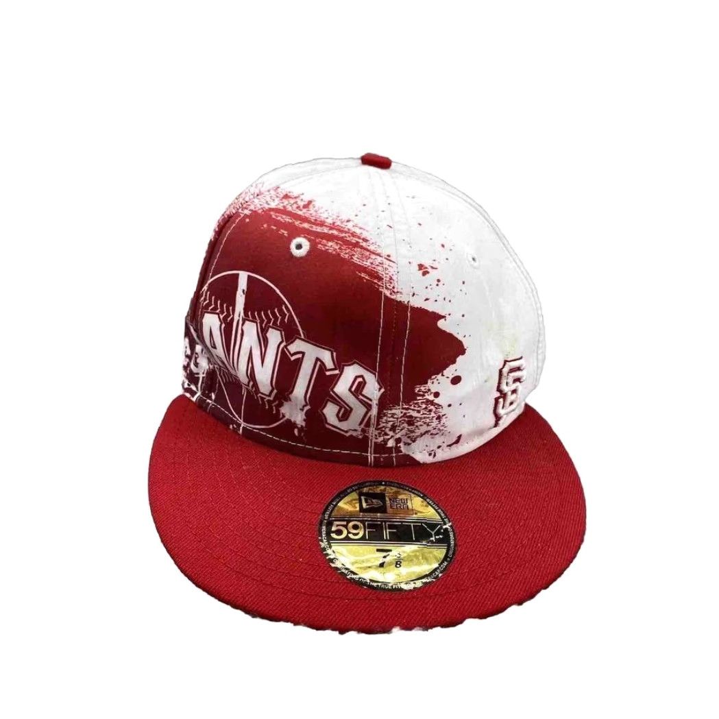 New Era San Francisco Giants New Era Hat Cap Fitted 59FIFTY Wool Blend MLB Baseball Mens Cap White 7 3/8 Vintage? No (exclude) Size ONE SIZE - 2 Thumbnail