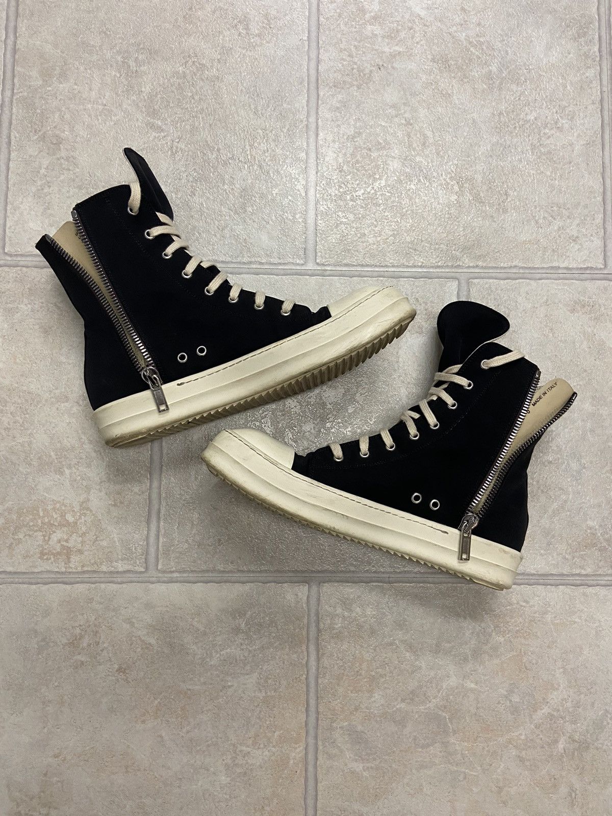 Rick Owens Rick Owens High Top Ramones Size US 10 / EU 43 - 2 Thumbnail