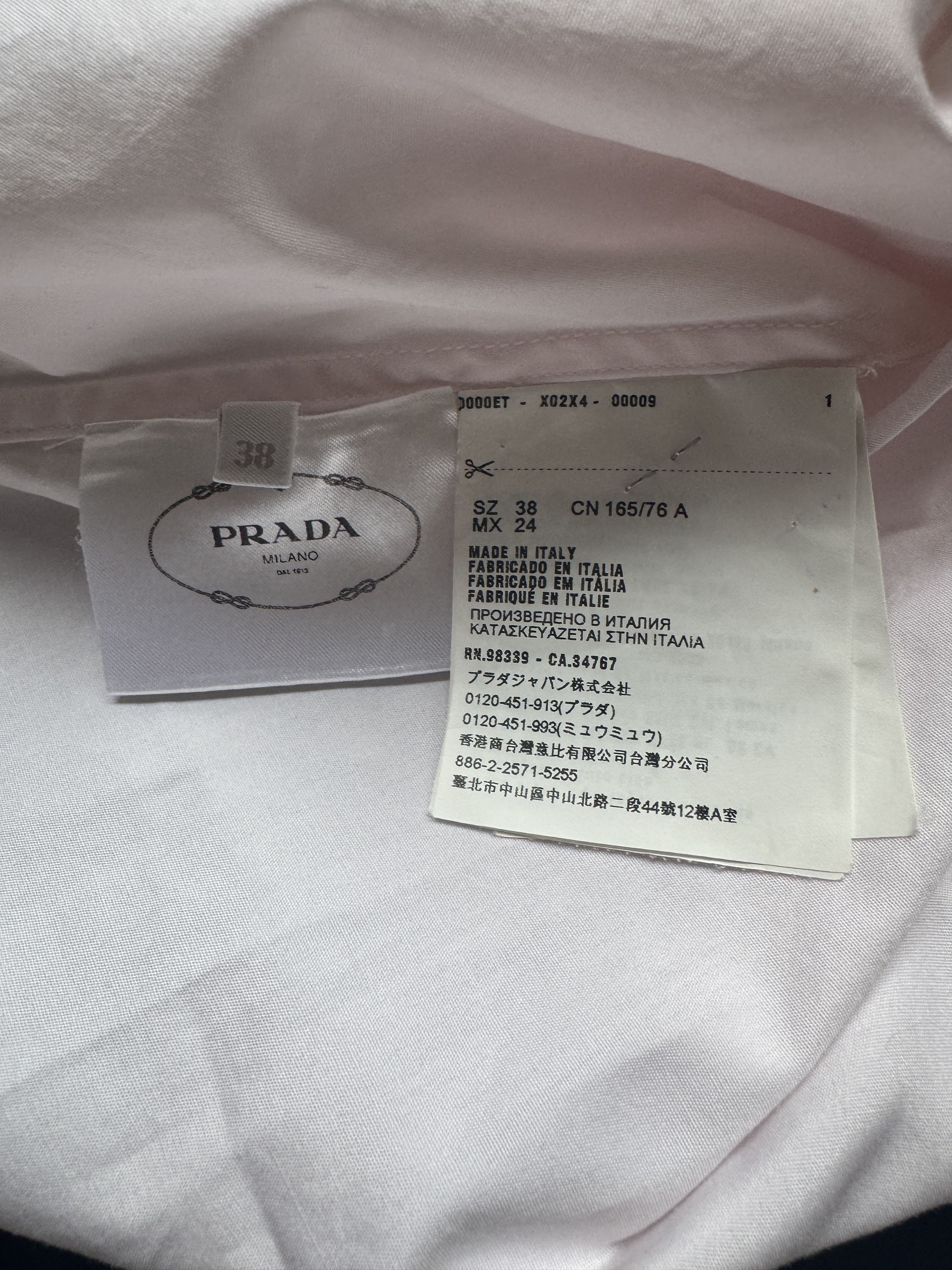 Prada Valentine's Bowling Shirt Size US XS / EU 42 / 0 - 17 Thumbnail