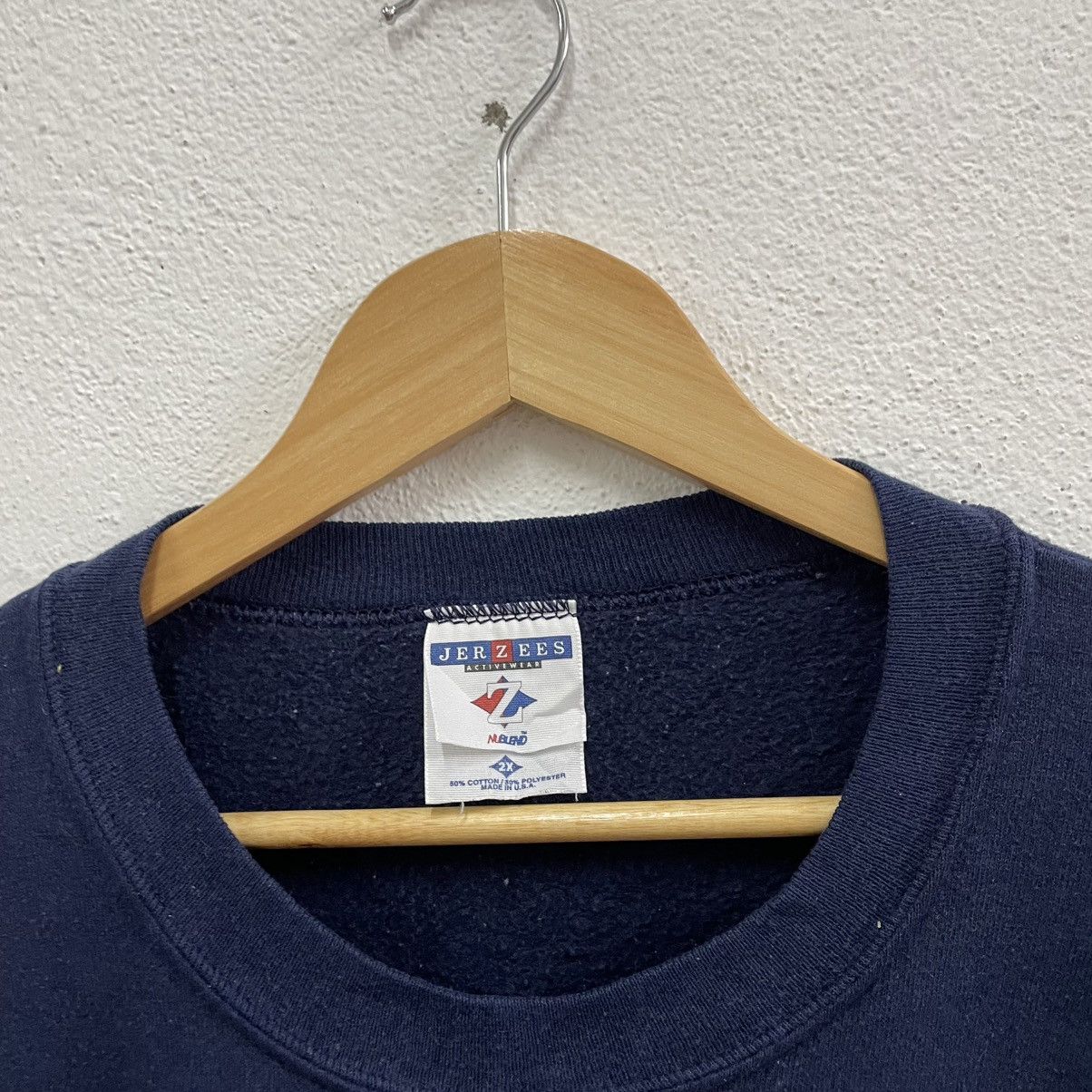 Jerzees × Vintage 🔥Vintage Jerzees Graphic Of Christmas Logo Sweatshirts Size US L / EU 52-54 / 3 - 10 Thumbnail