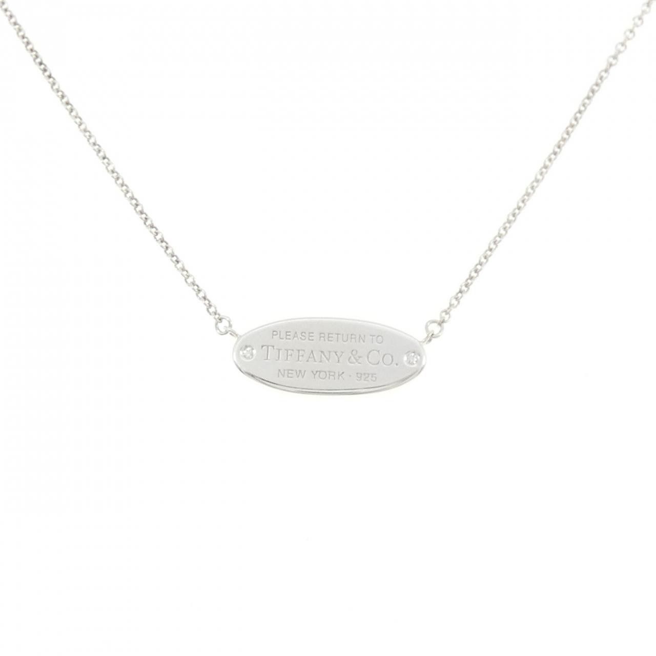 Tiffany & Co. Tiffany & Co. Tiffany Return to Tiffany Oval ID 925 Silver Necklace Metal Necklace DUTY FREE for USA Size ONE SIZE - 1 Thumbnail