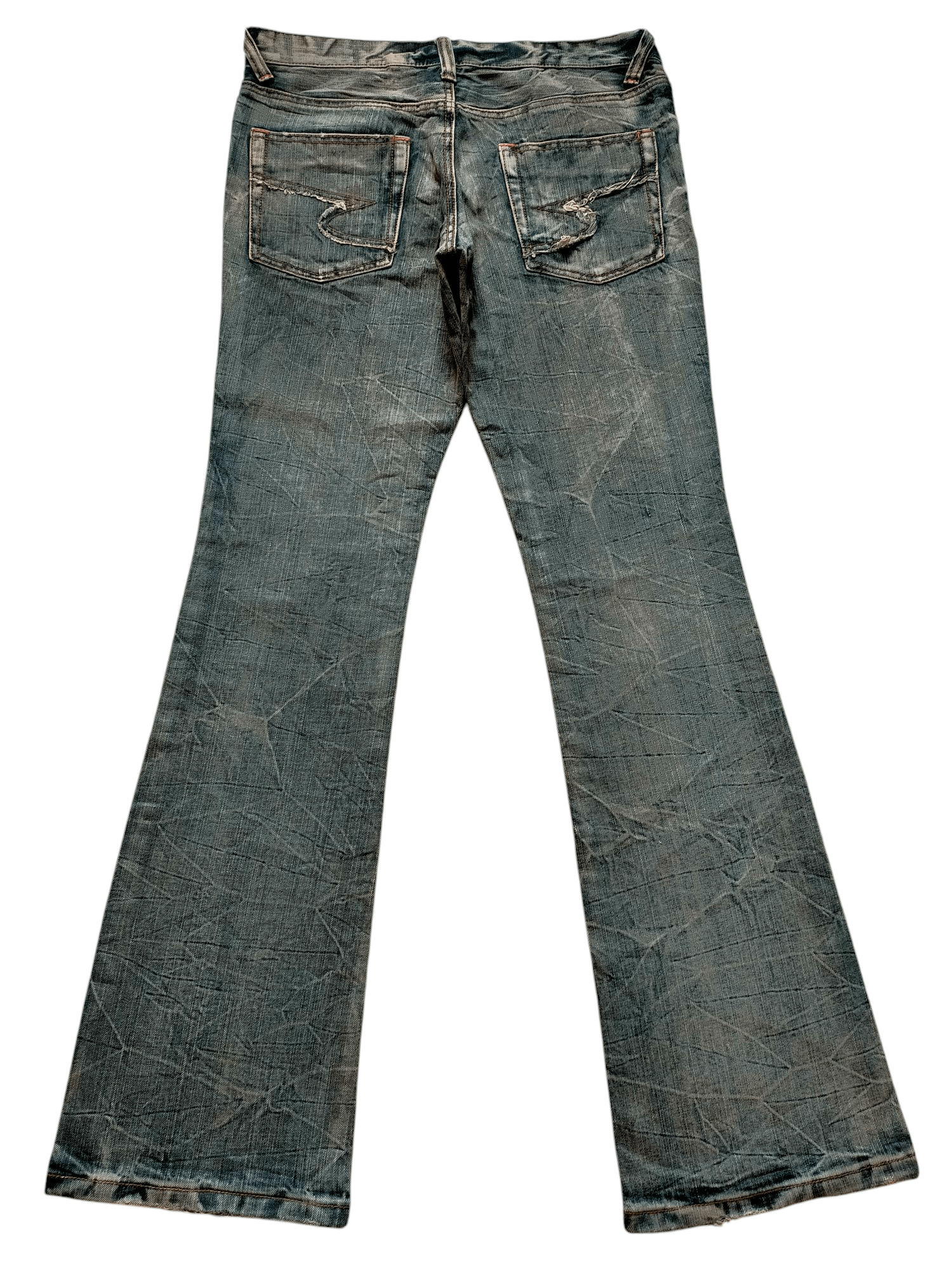 If Six Was Nine Flare Jeans Semantic Design Japan Boot cut Denim Size US 33 - 11 Thumbnail
