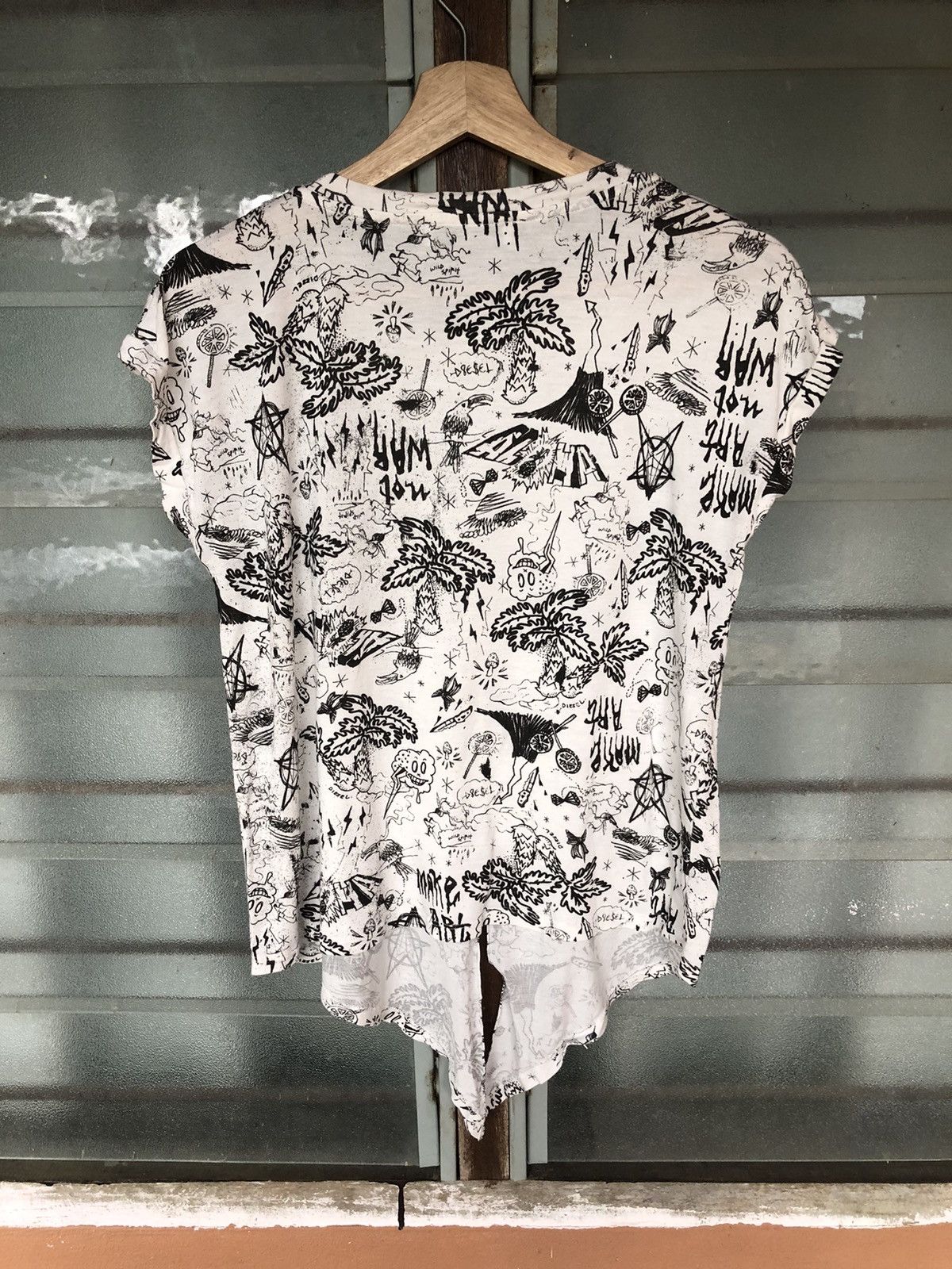 Diesel Vintage Diesel Punk Shirt Tee Size S / US 4 / IT 40 - 6 Thumbnail