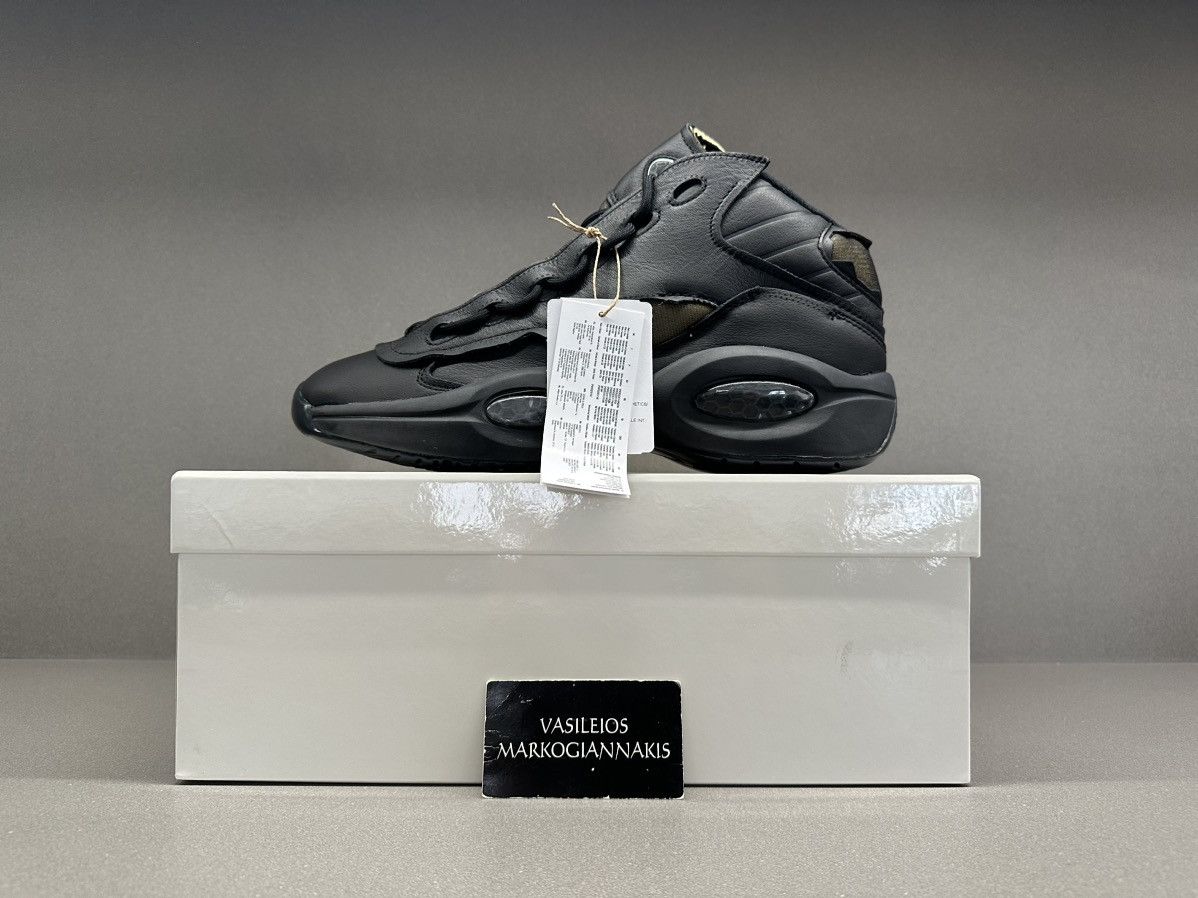 Reebok Reebok Question Mid Maison Margiela Memory Of Black | Grailed