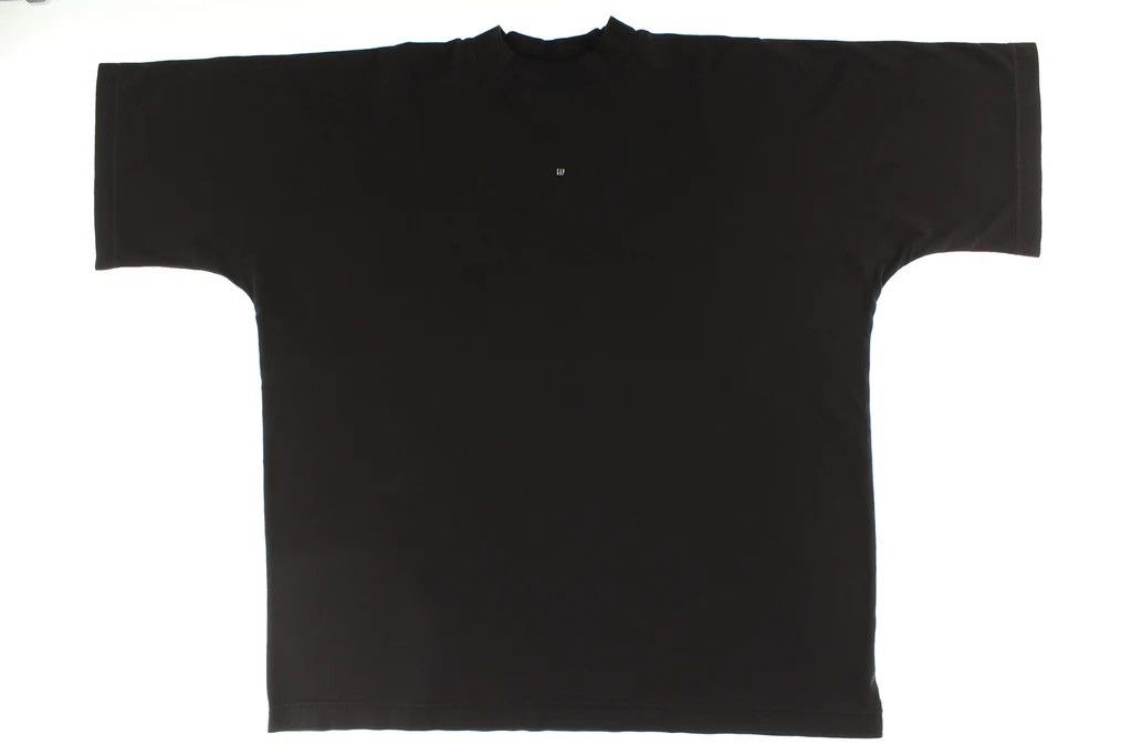 Balenciaga × Gap × Kanye West Yeezy Gap Logo No Seam Tee Black Large Size US L / EU 52-54 / 3 - 2 Thumbnail