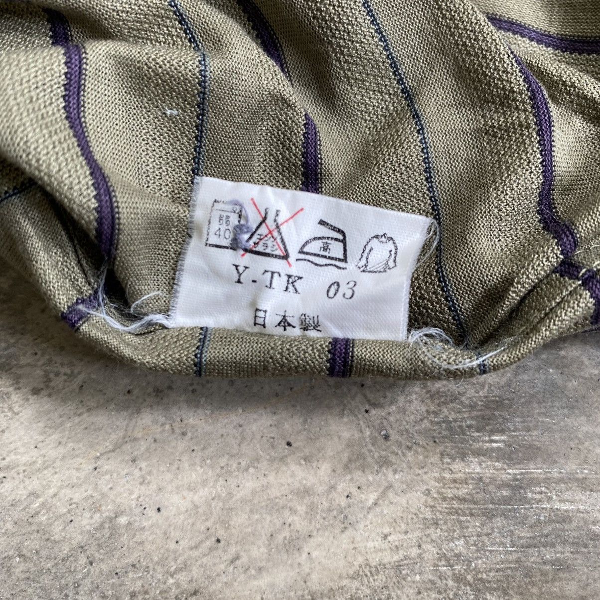 Christian Dior Monsieur Vintage 90s Christian Dior Stripe Polos Long Sleeve Shirt Size US M / EU 48-50 / 2 - 7 Thumbnail