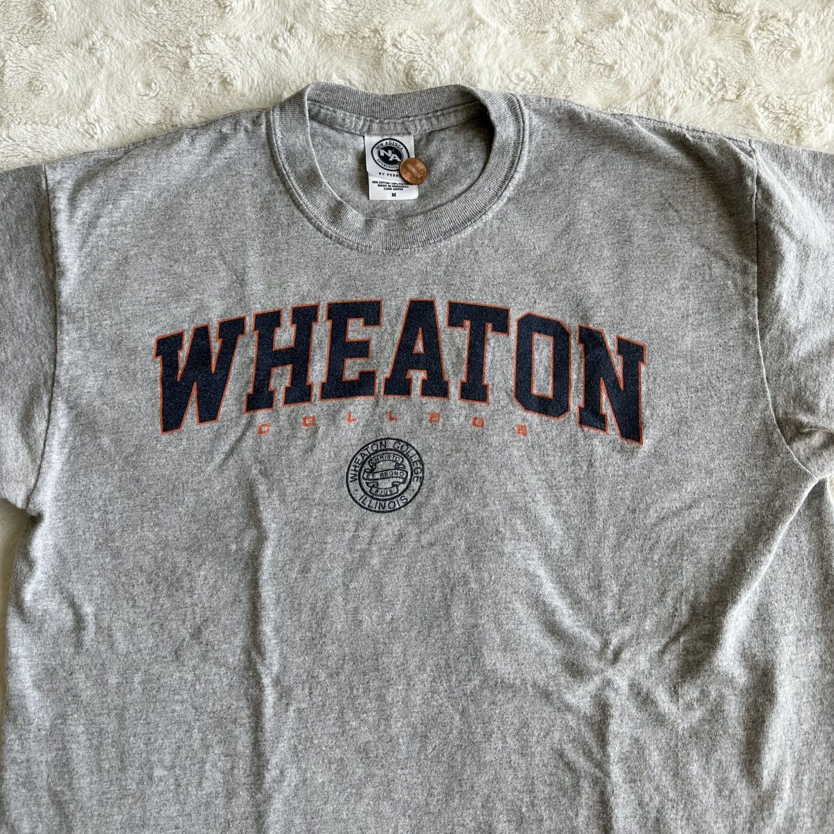 Other Vintage Wheaton College Shirt Tee Mens Medium Gray Thunder Size US M / EU 48-50 / 2 - 4 Thumbnail