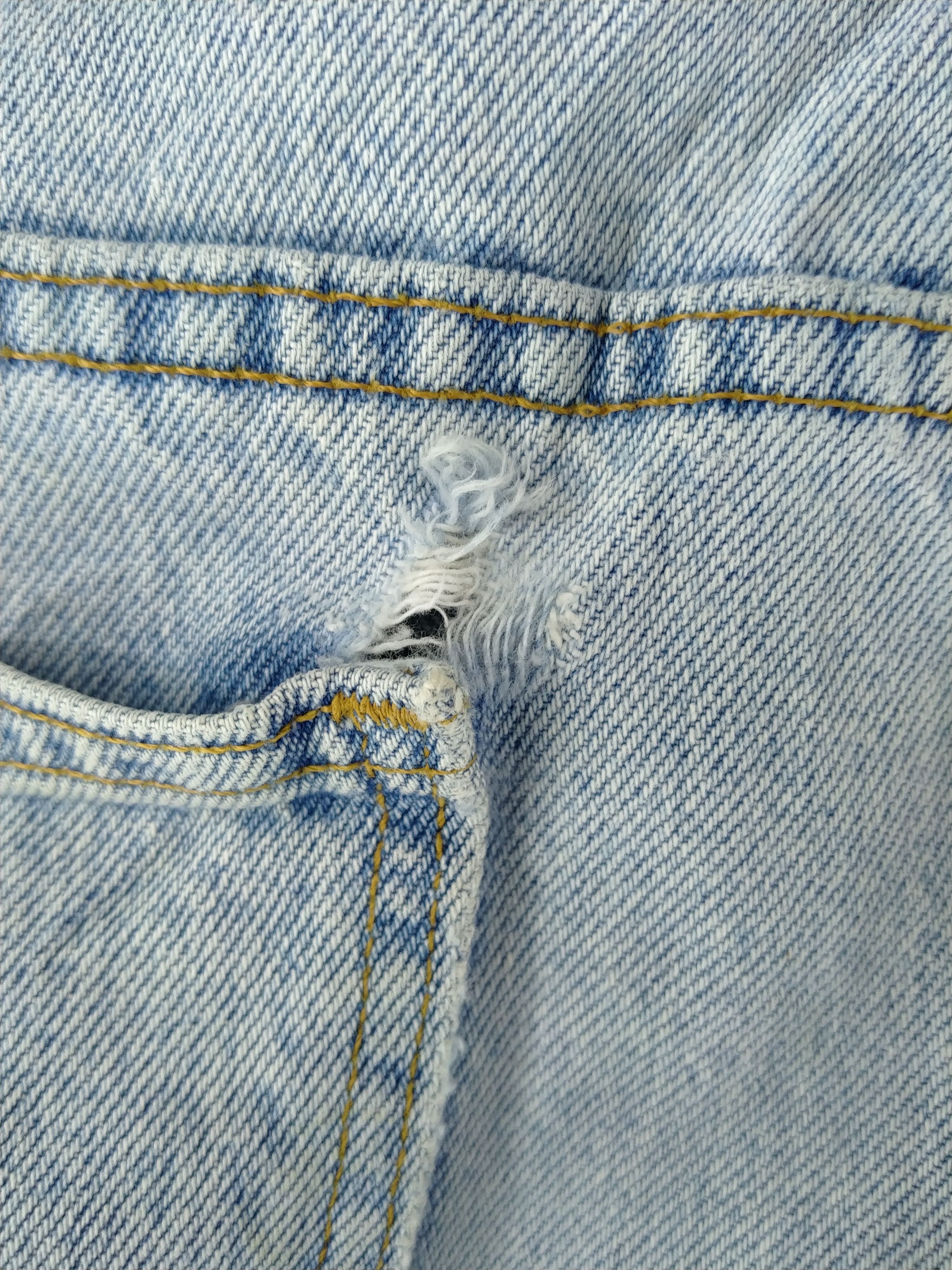 Levi's Light Wash Vintage Levi's 550 Orange Tab Denim -JN485 Size US 37 - 13 Thumbnail