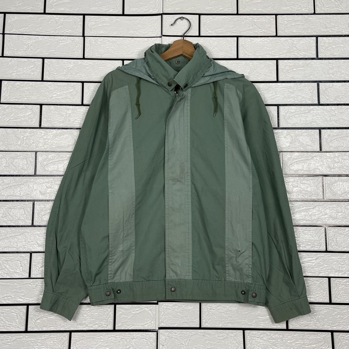 Jones New York Jones New York Stripe Hooded Jacket Size US M / EU 48-50 / 2 - 1 Thumbnail