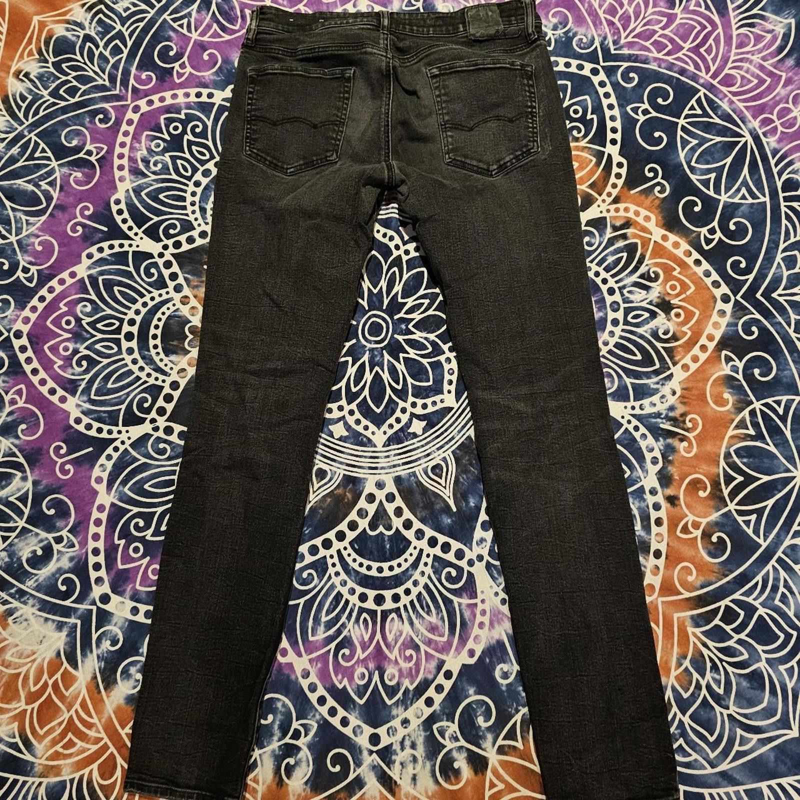 American Eagle Outfitters American Eagle Outfitters Men's Black Jeans Size US 32 / EU 48 - 7 Thumbnail