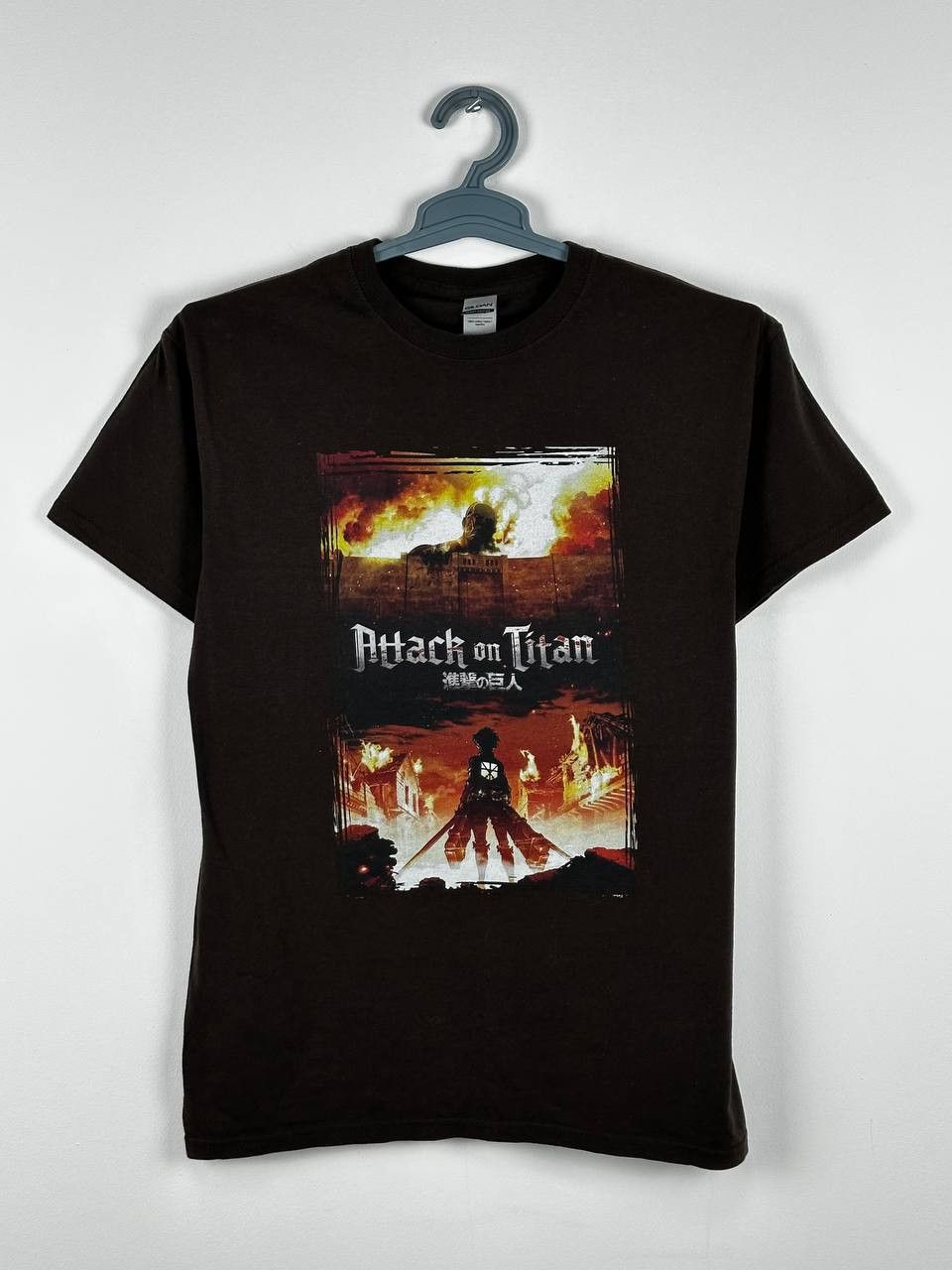 Anime × Japanese Brand × Vintage Anime Attack On Titan Eren Jaeger Yeager T-shirt Y2K Size US M / EU 48-50 / 2 - 1 Thumbnail
