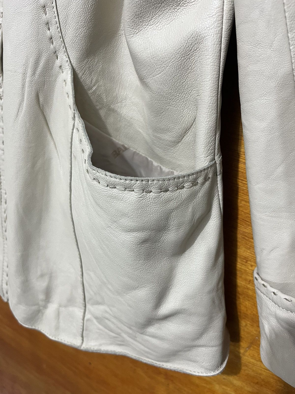 Balmain Authentic BALMAIN Suede Leather Women Jacket Size M / US 6-8 / IT 42-44 - 8 Thumbnail