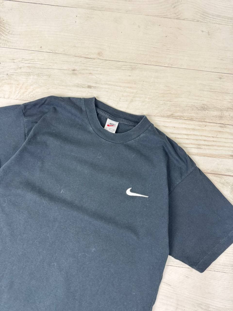Nike Vintage Nike 90s Logo Swoosh Oversized T Shirt Size US M / EU 48-50 / 2 - 2 Thumbnail