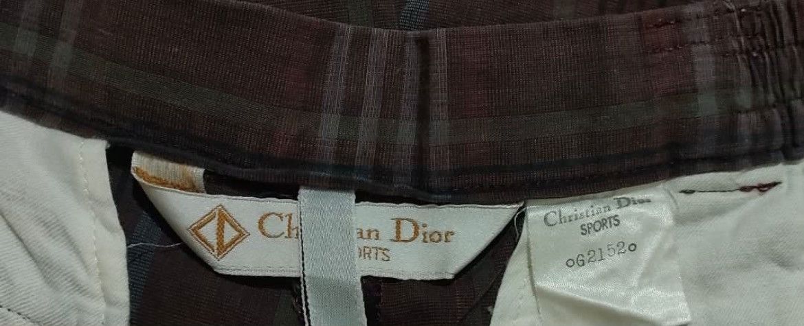 Christian Dior Monsieur × Dior Vintage Christian Dior Tartan Pants Size US 28 / EU 44 - 4 Thumbnail