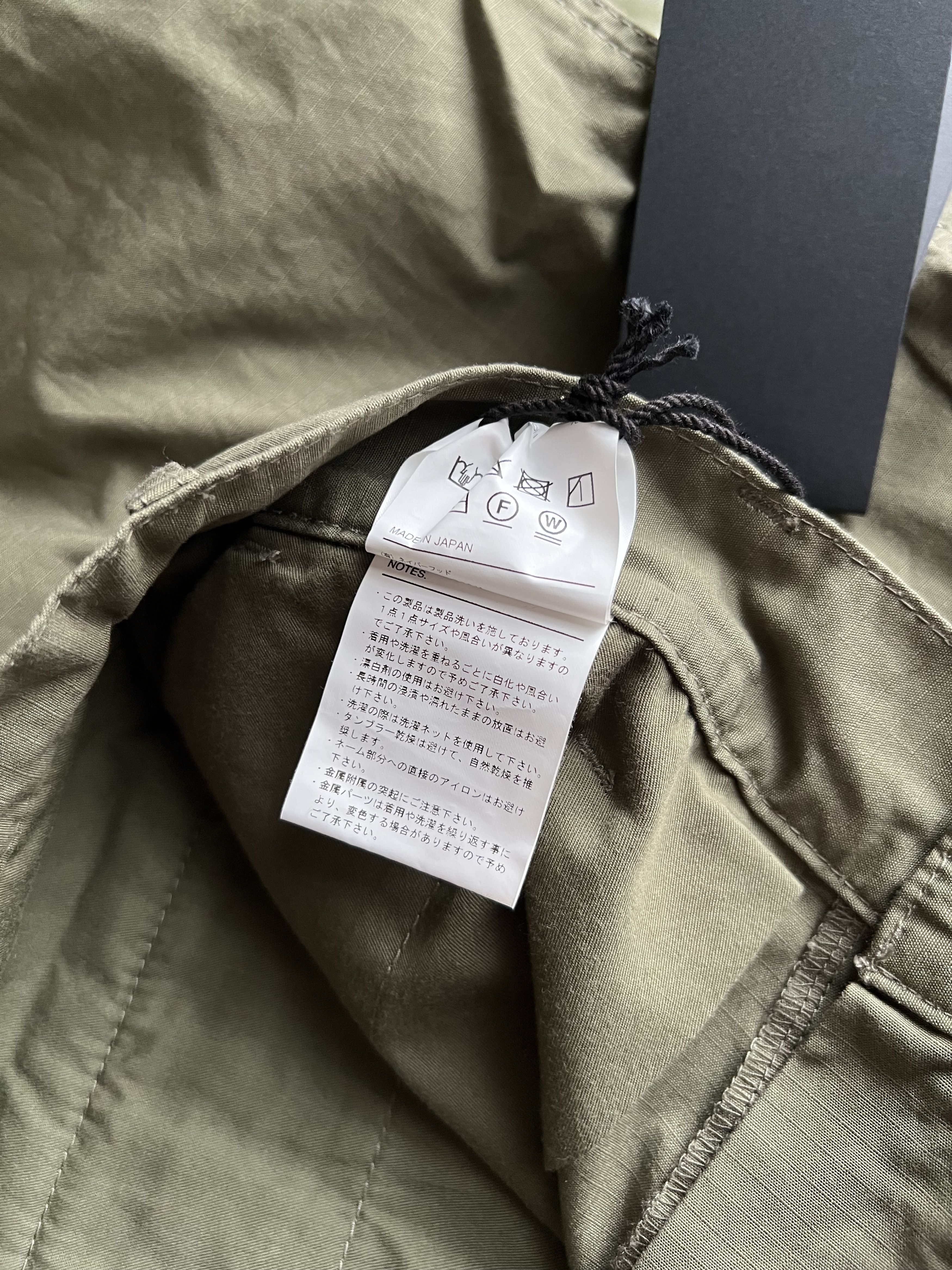 Neighborhood Neighborhood Wide Leg Cargo Pants in Olive Green Size US 33 - 10 Thumbnail