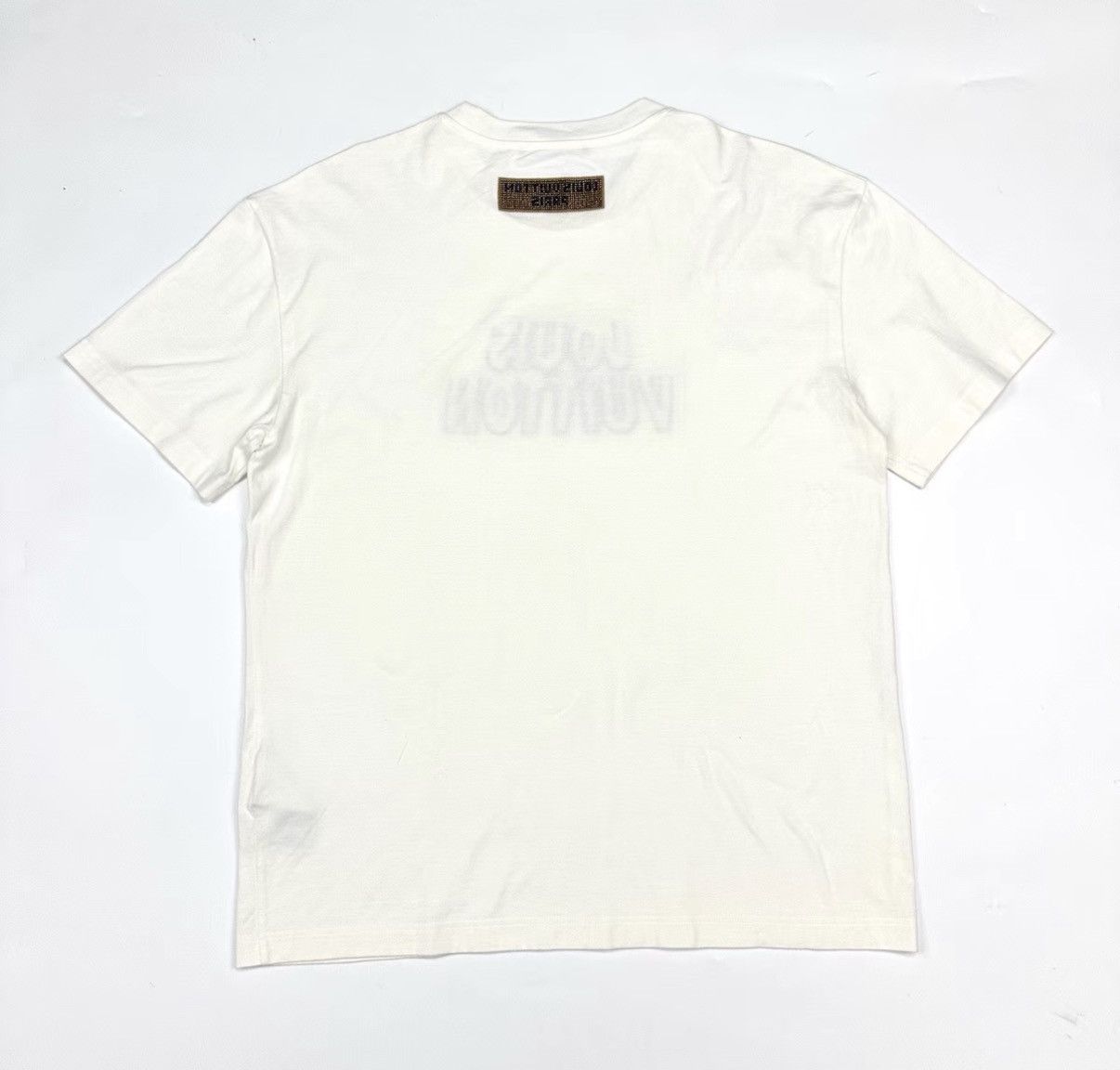 Louis Vuitton Louis Vuitton Beaded Letter Short Sleeve T-shirt K12 Size US L / EU 52-54 / 3 - 2 Thumbnail
