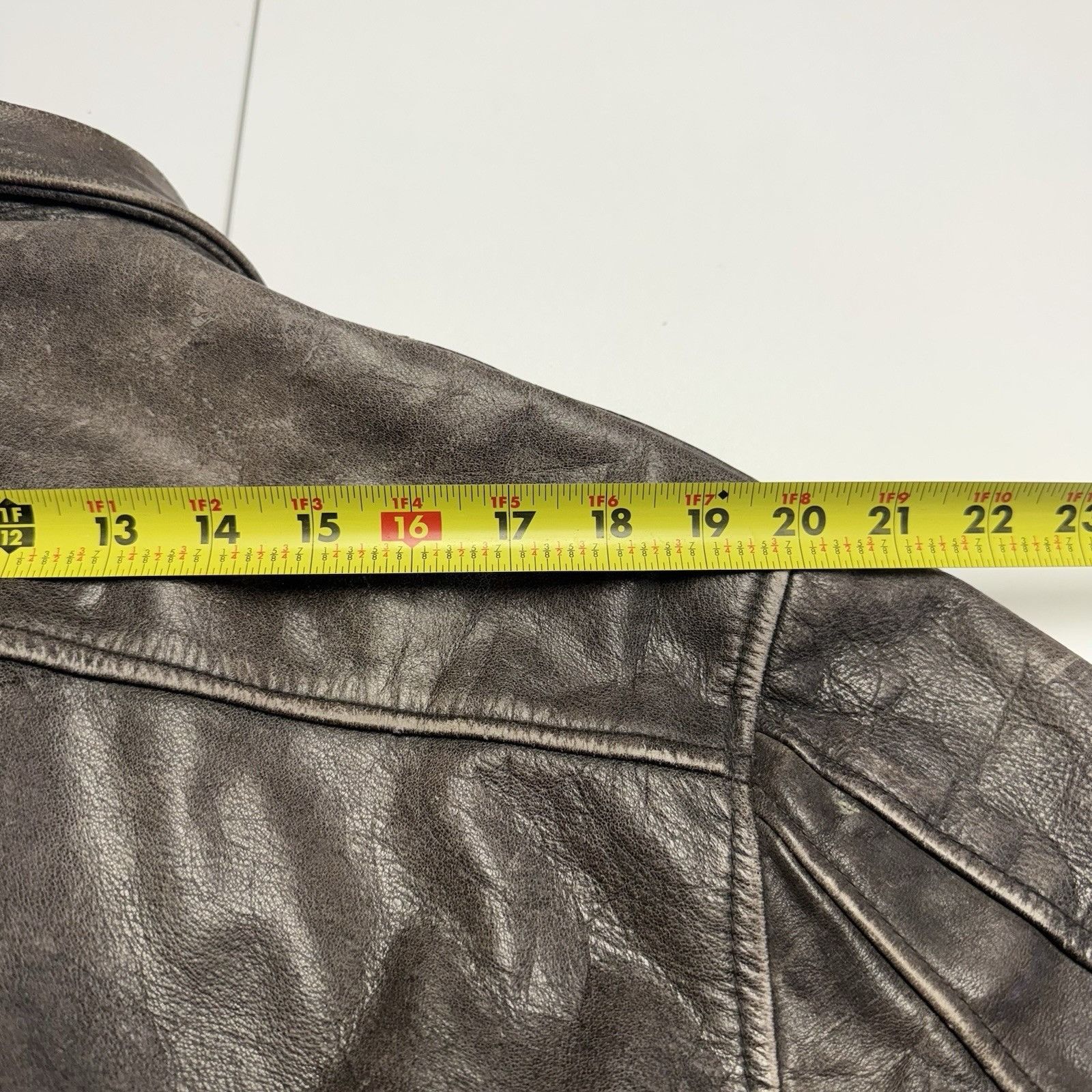 Aeropostale Vintage Aeropostale Jacket Men 40 Brown Leather Flight Compa Size US M / EU 48-50 / 2 - 17 Thumbnail