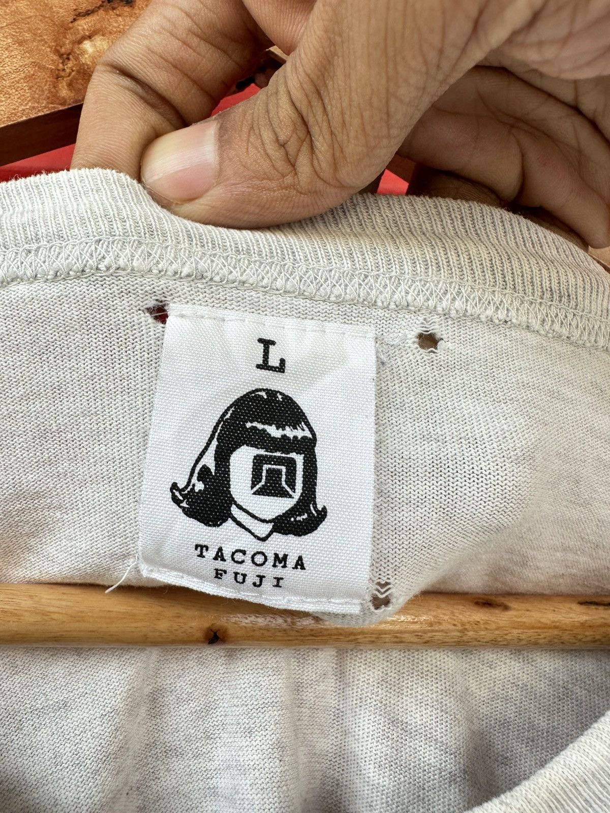 Japanese Brand Tacoma Fuji Record Japanese Tee Size US L / EU 52-54 / 3 - 5 Thumbnail