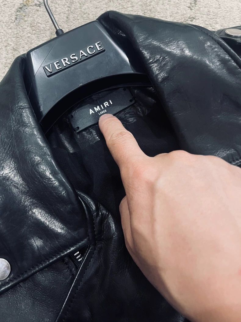 Amiri Amiri 16og first-generation leather jacket 2502-Nextarrow Size US L / EU 52-54 / 3 - 2 Thumbnail