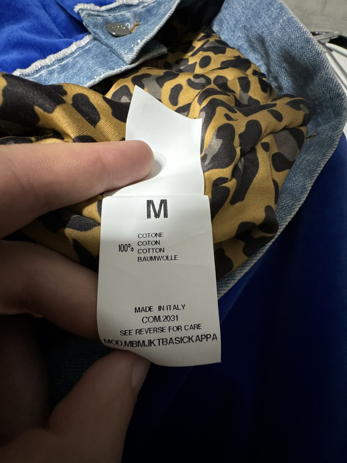 Designer Marcelo Burlon fall 2019 Candies velvet jacket Size US M / EU 48-50 / 2 - 9 Thumbnail