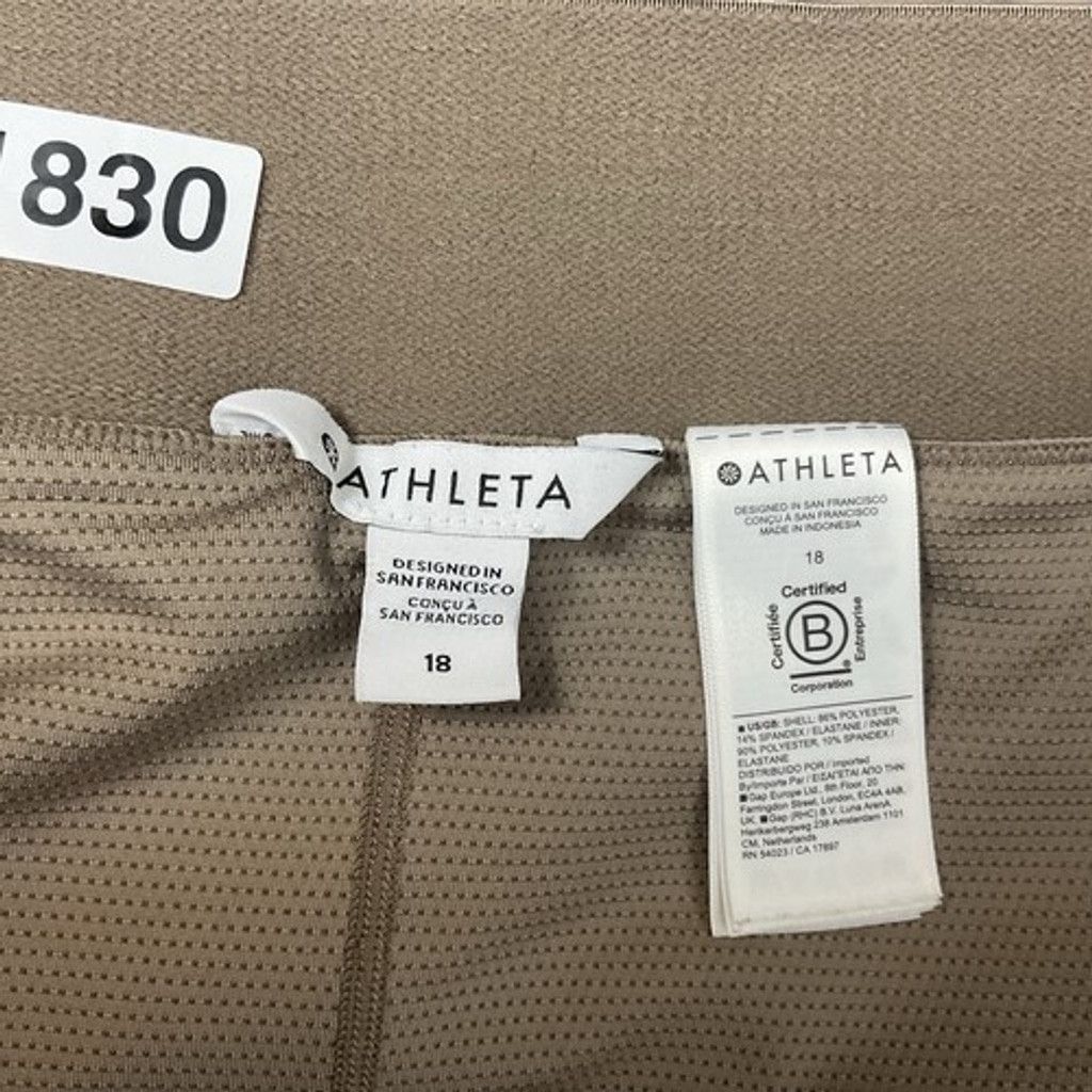 Athleta NWOT Athleta 4 Brooklyn Heights Tennis Mini Skort Women 18 Size 40" / US 18 - 2 Thumbnail