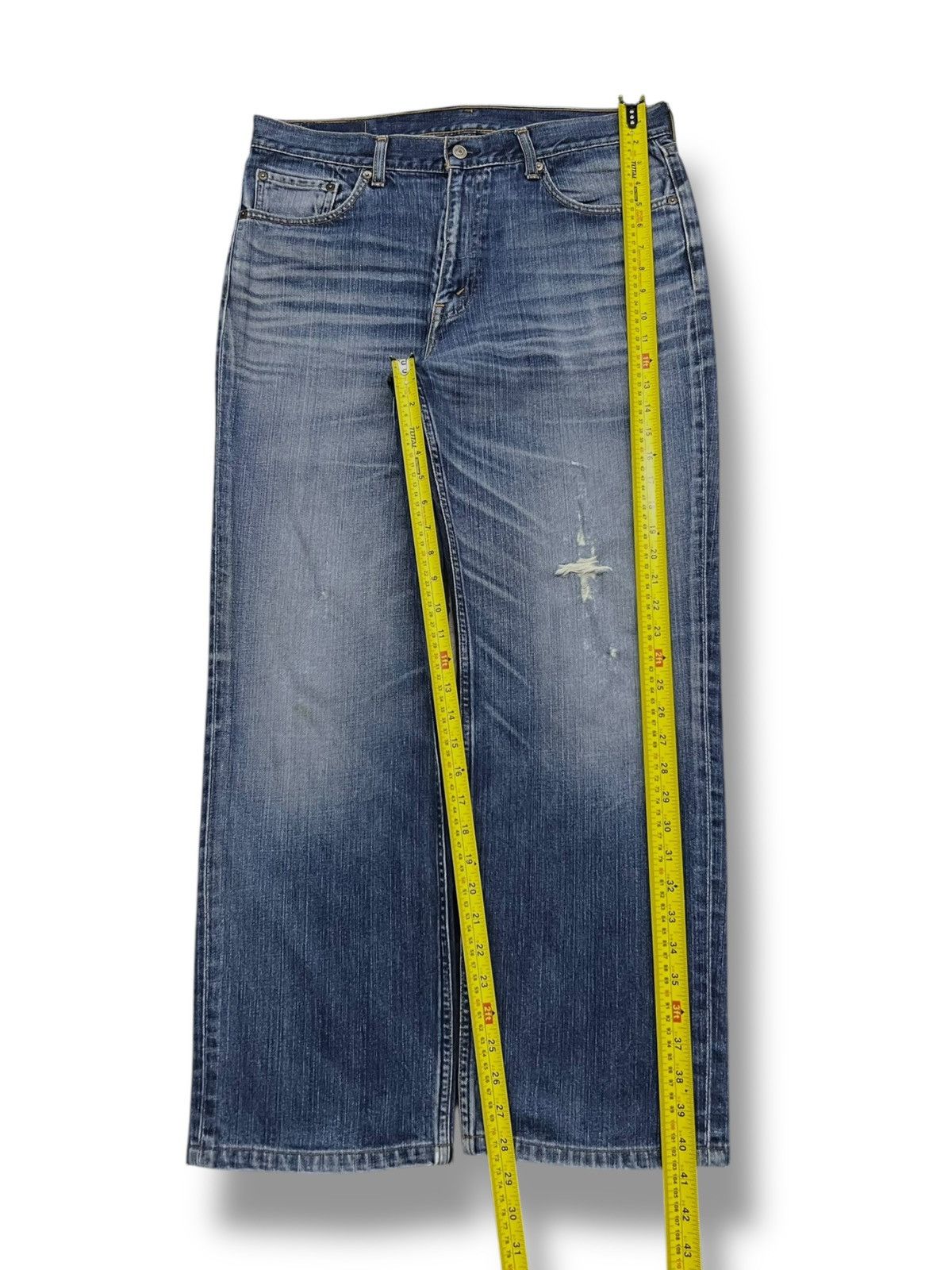 Levi's Baggy Vintage Levi’s 533 Japan - Faded Wash,Distressed Denim Size US 36 / EU 52 - 15 Thumbnail