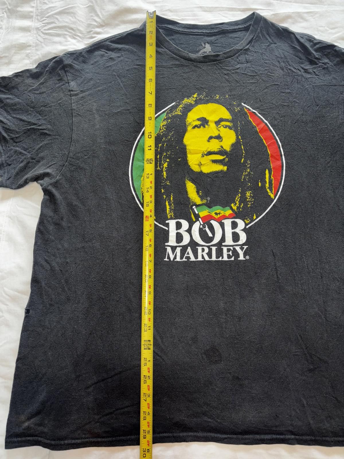 Designer Vintage Bob Marley Graphic T-Shirt Size US XL / EU 56 / 4 - 1 Thumbnail