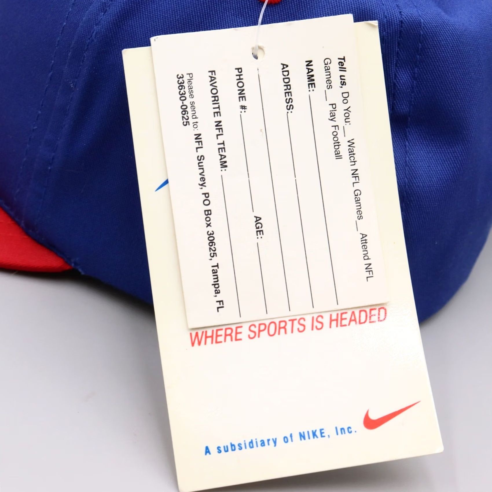 Sports Specialties VINTAGE Sports Specialties Buffalo Bills NFL Snapback Hat Blue OSFA New Old Stock Size ONE SIZE - 5 Thumbnail