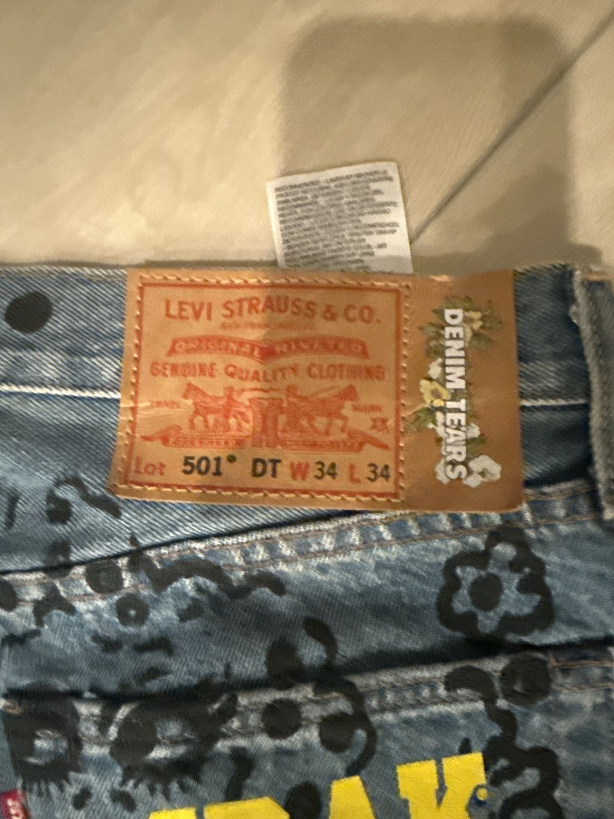 DENIM TEARS × IRAK Denim tear x IRAK Size US 34 / EU 50 - 4 Thumbnail