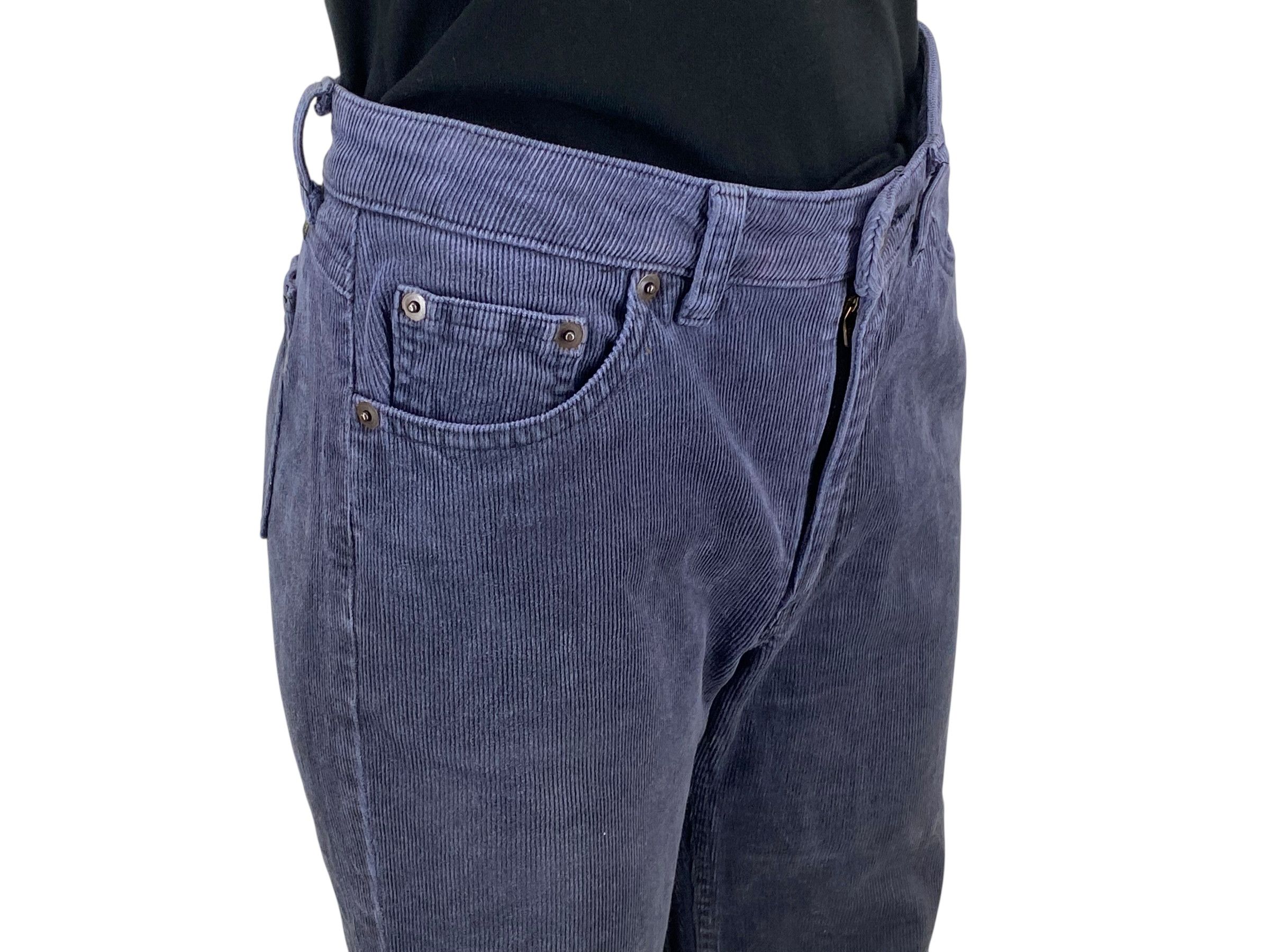 Japanese Brand Sasson Corduroy Pants Blue Way Japanese Modern Size US 28 / EU 44 - 5 Thumbnail