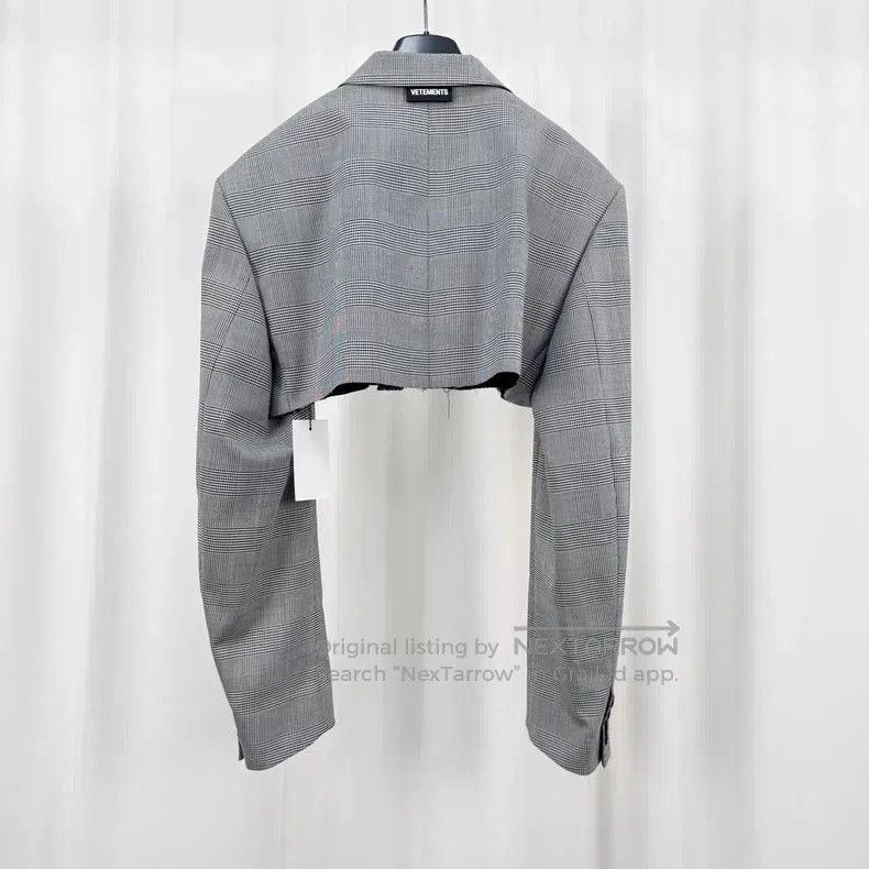 Vetements VETEMENTS Plaid Jacket Size S / US 4 / IT 40 - 2 Thumbnail