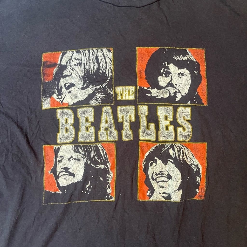 Other The Beatles Black Graphic vtg T-Shirt size 2XL Size US XXL / EU 58 / 5 - 3 Thumbnail