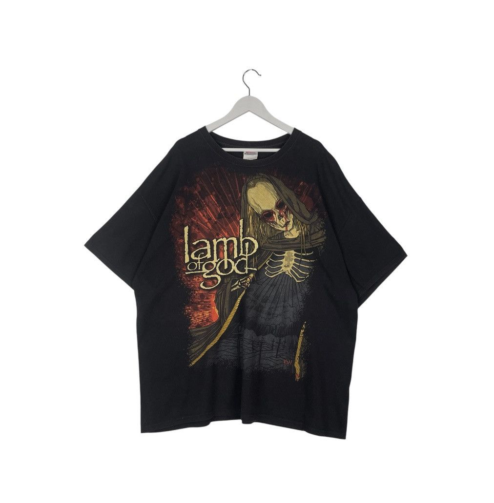 Designer × Vintage vintage T-shirt Hanes heavyweight lamb of god - Size US XL / EU 56 / 4 - 1 Thumbnail