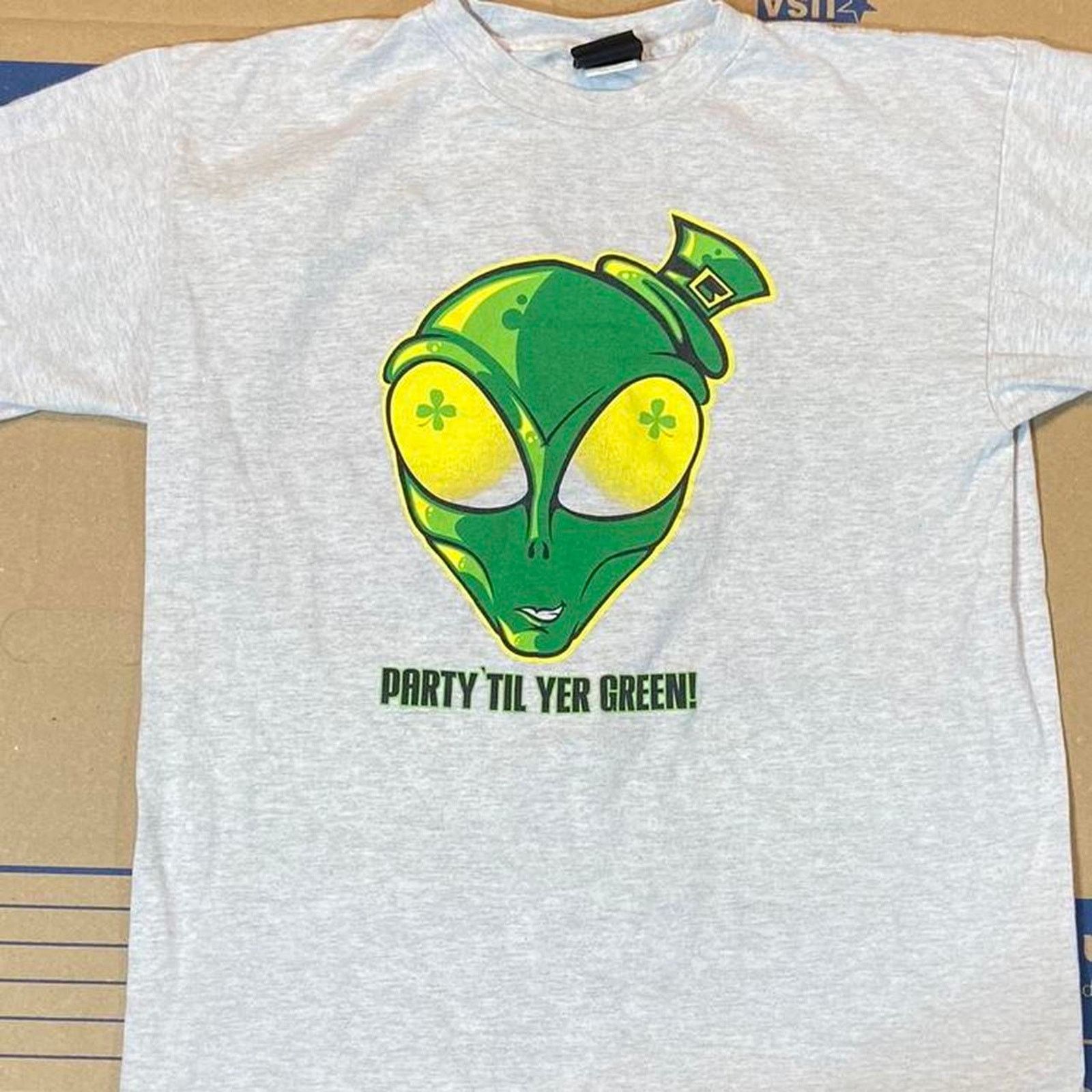 Fruit Of The Loom 90s the source alien tee Size US XL / EU 56 / 4 - 2 Thumbnail