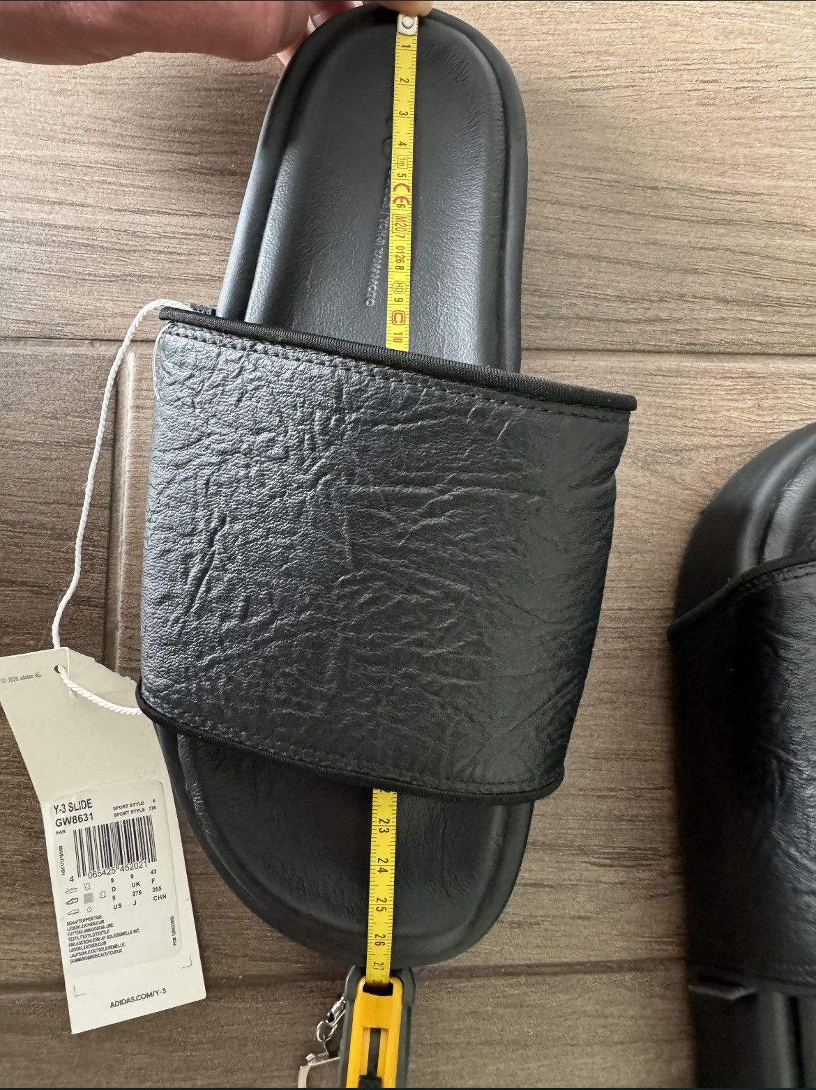 Y-3 Adidas Y-3 slide black GW8631 yohji yamamoto shoes Size US 9 / EU 42 - 7 Thumbnail