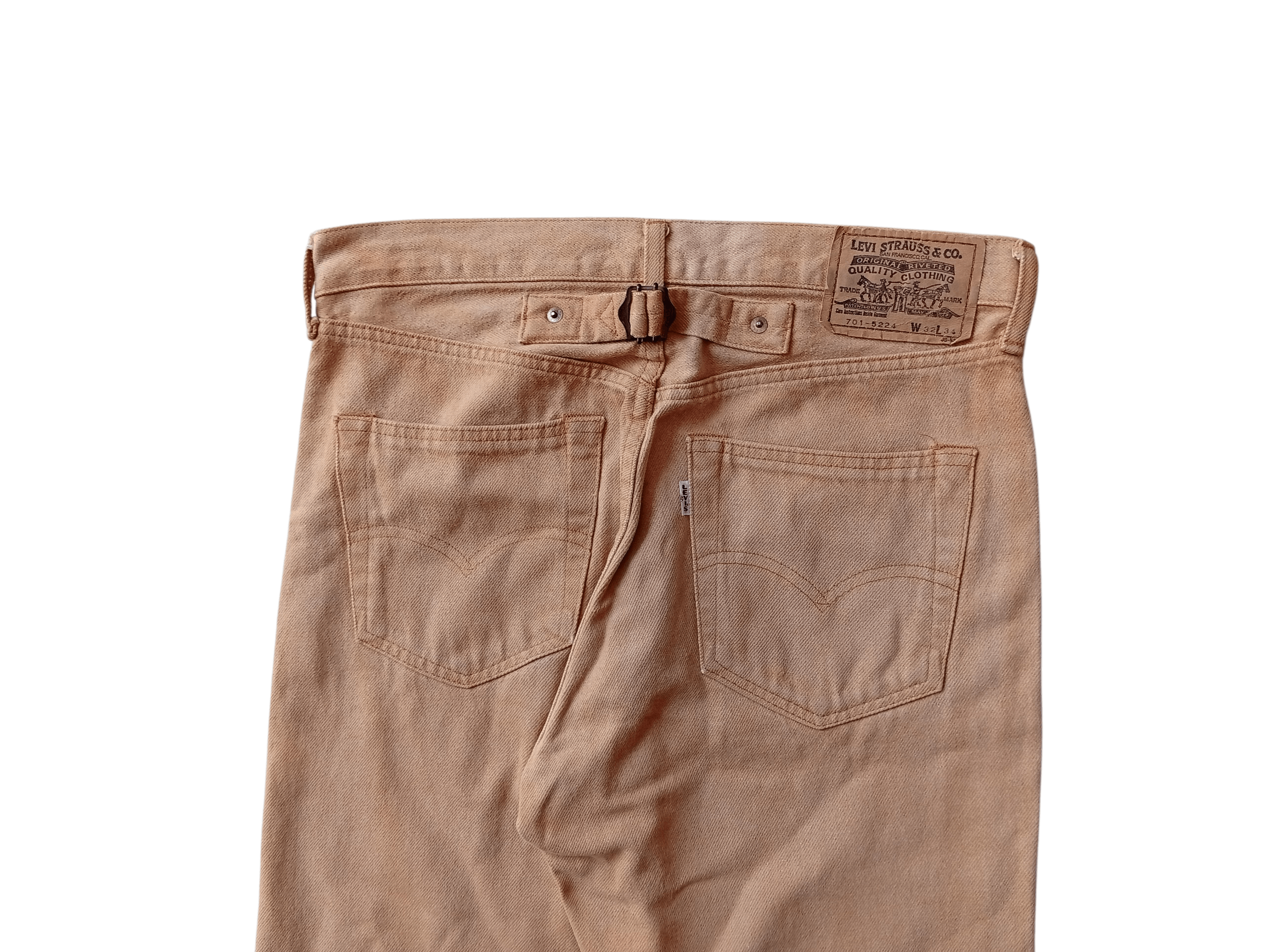 Levi's 90s Levi's 701 big E buckleback jeans Size US 32 / EU 48 - 5 Thumbnail