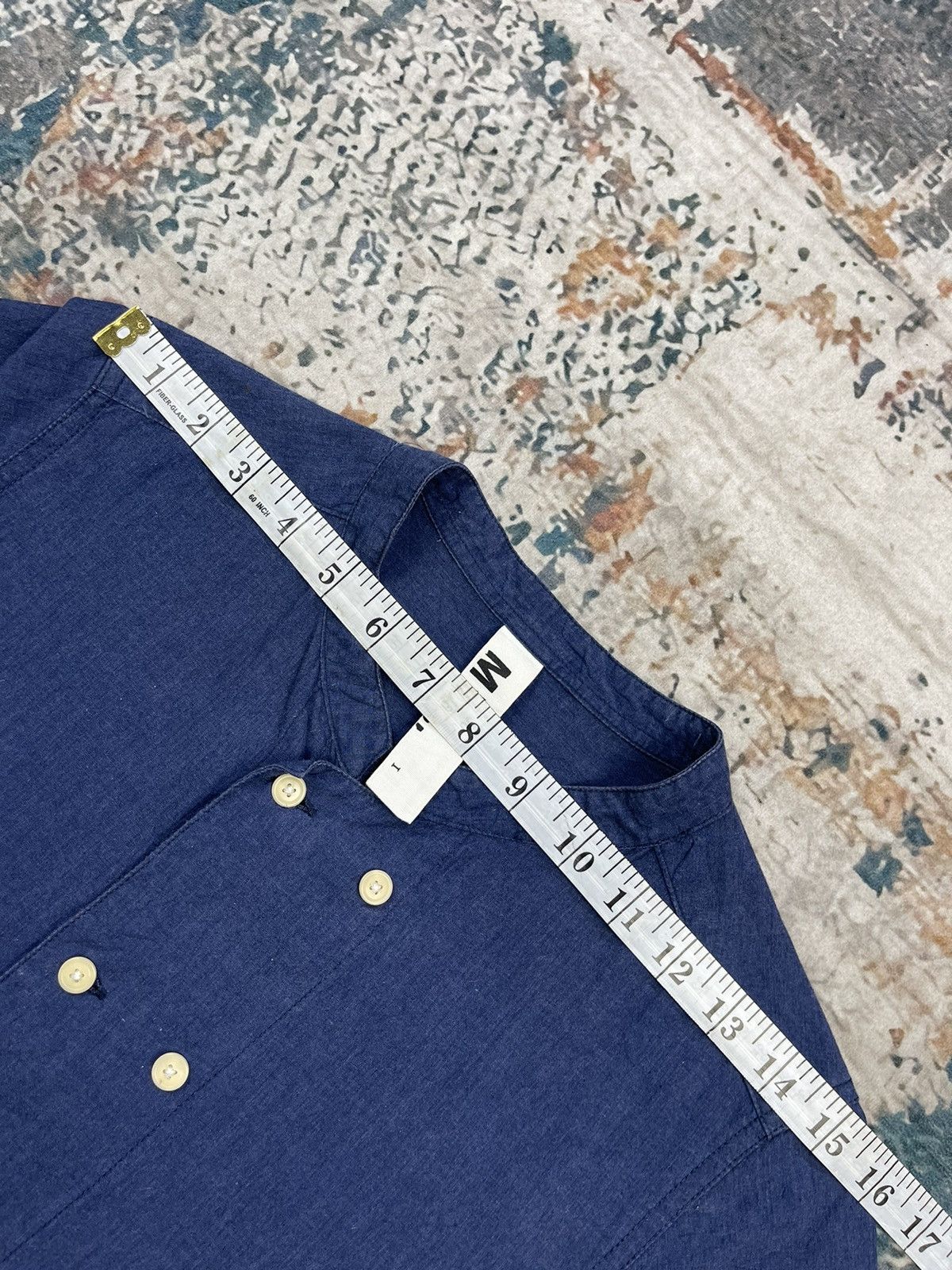 Margaret Howell MHL Margaret Howell Double Breasted Indigo Dress Size S / US 4 / IT 40 - 11 Thumbnail