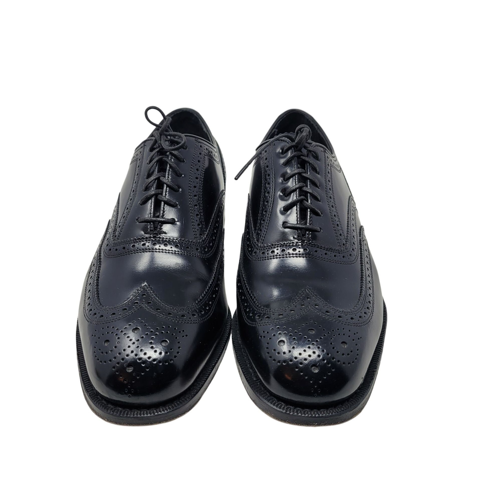 Florsheim Florsheim Lexington Wingtip Oxford Shoes Size 9 Black Leathe Size US 9 / EU 42 - 4 Thumbnail