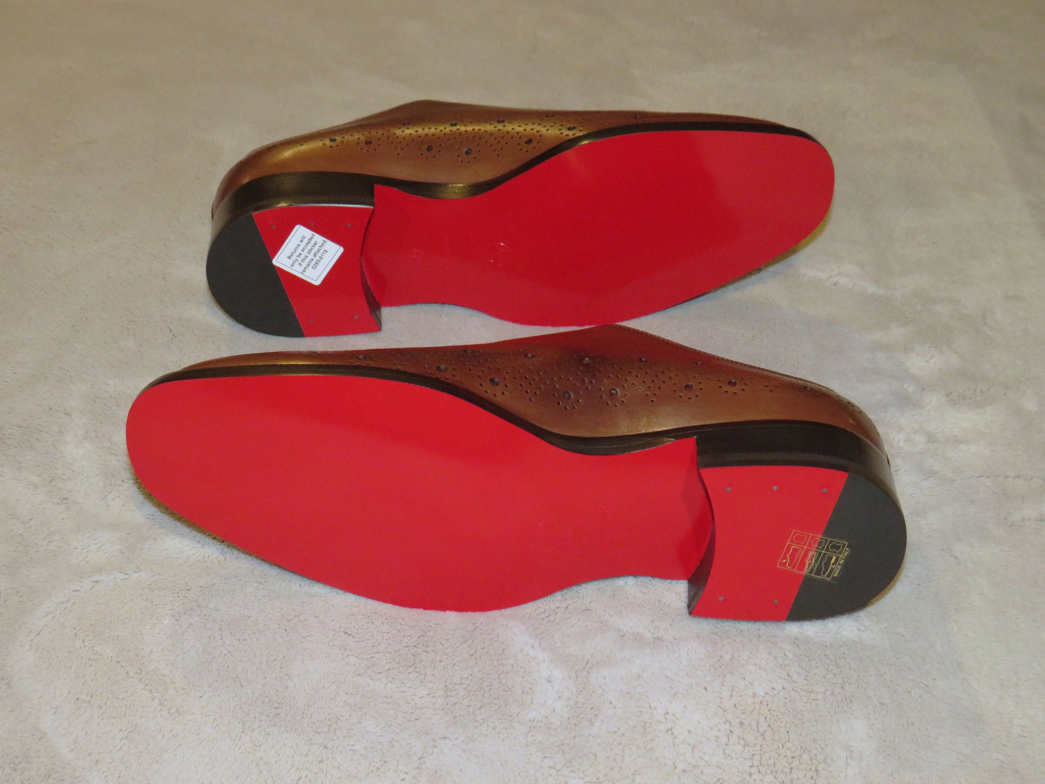 Christian Louboutin Corteobello Havane Medallion Red Bottom Oxford US 8 NWB Size US 8 / EU 41 - 10 Thumbnail